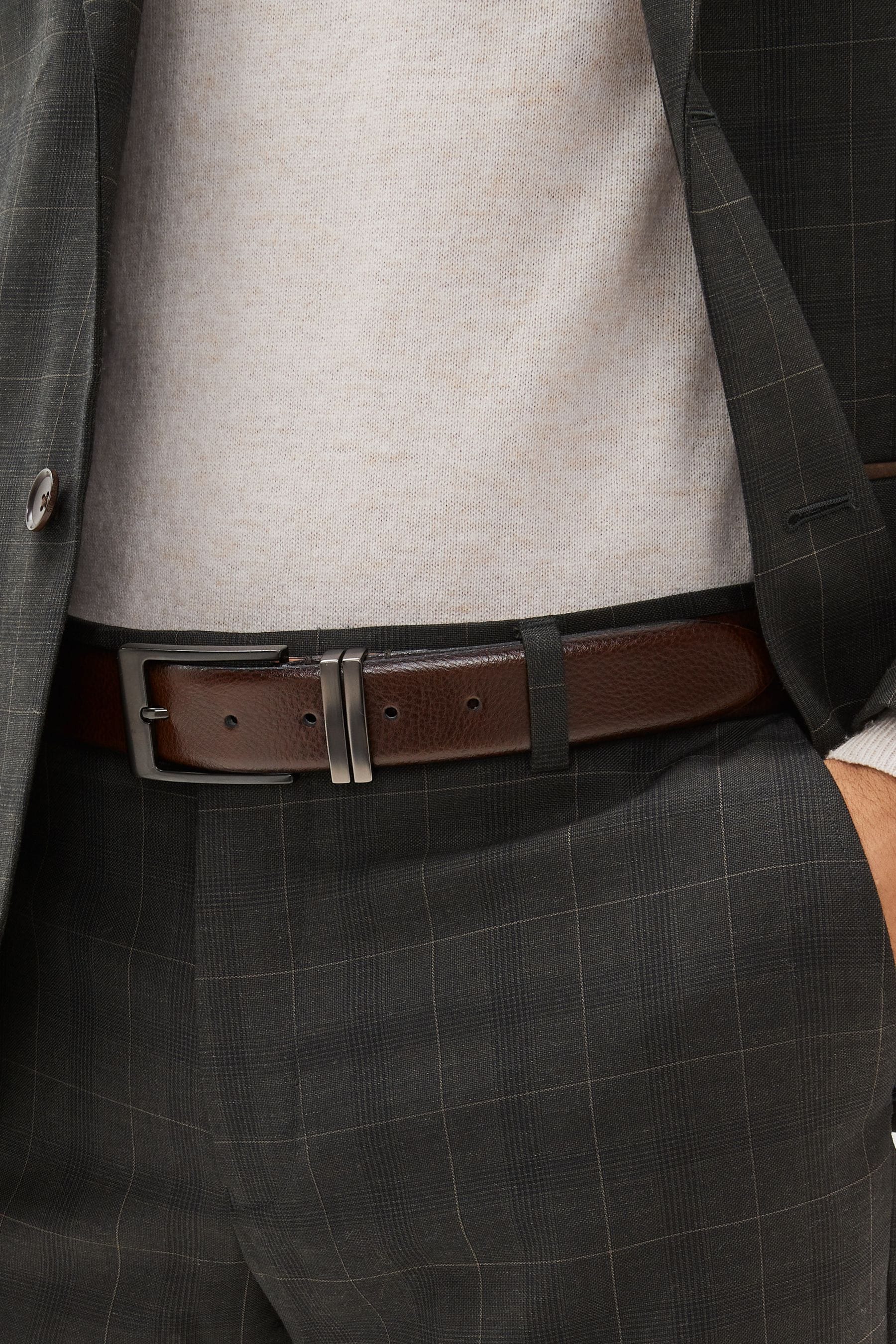 Buy Brown Signature Belt from the Next UK online shop