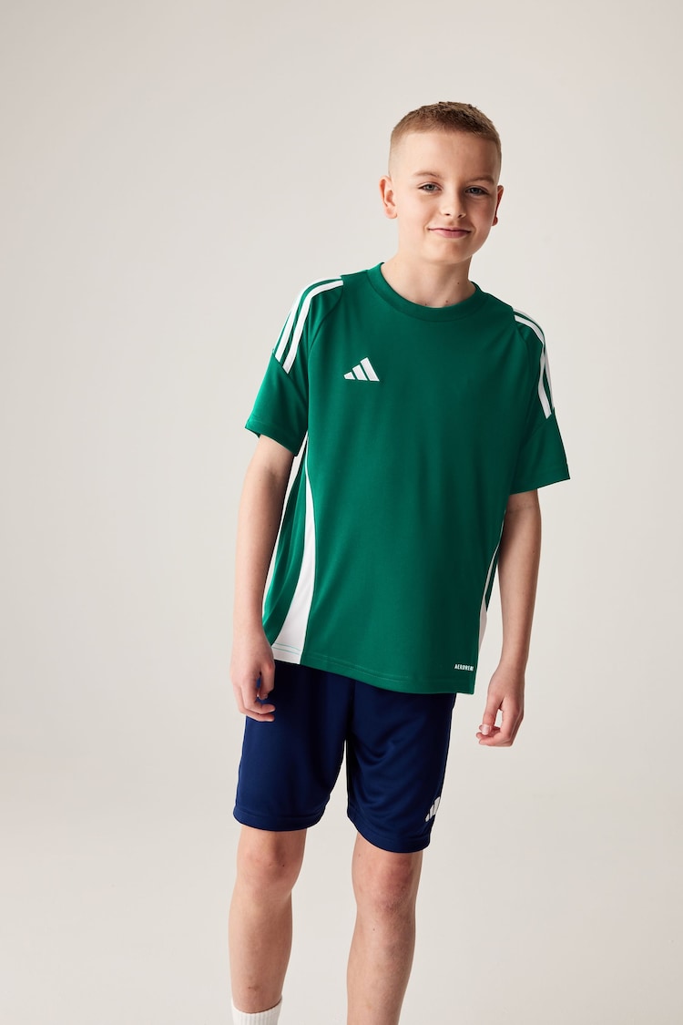 adidas Dark Green Tiro 24 Jersey - Image 1 of 1