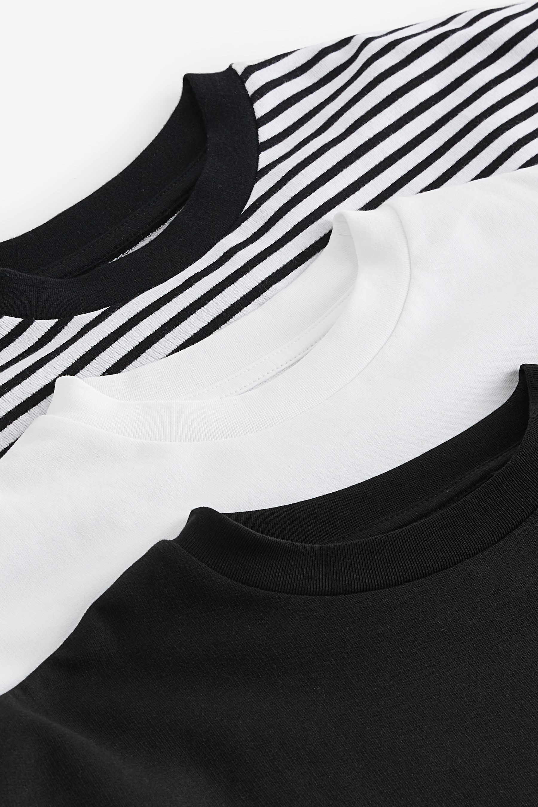 Buy Monochrome 3 Pack Boxy T-Shirts (3-16yrs) from the Next UK online shop