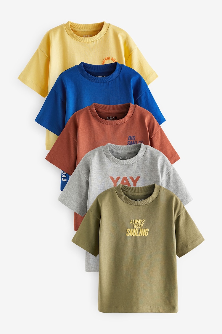 Več - kratek rokav; s kratkimi rokavi majica 5 Pack (3mths-7yrs) - Slika 1 iz 1 Več - kratek rokav; s kratkimi rokavi majica 5 Pack (3mths-7yrs) - Slika 1 iz 1