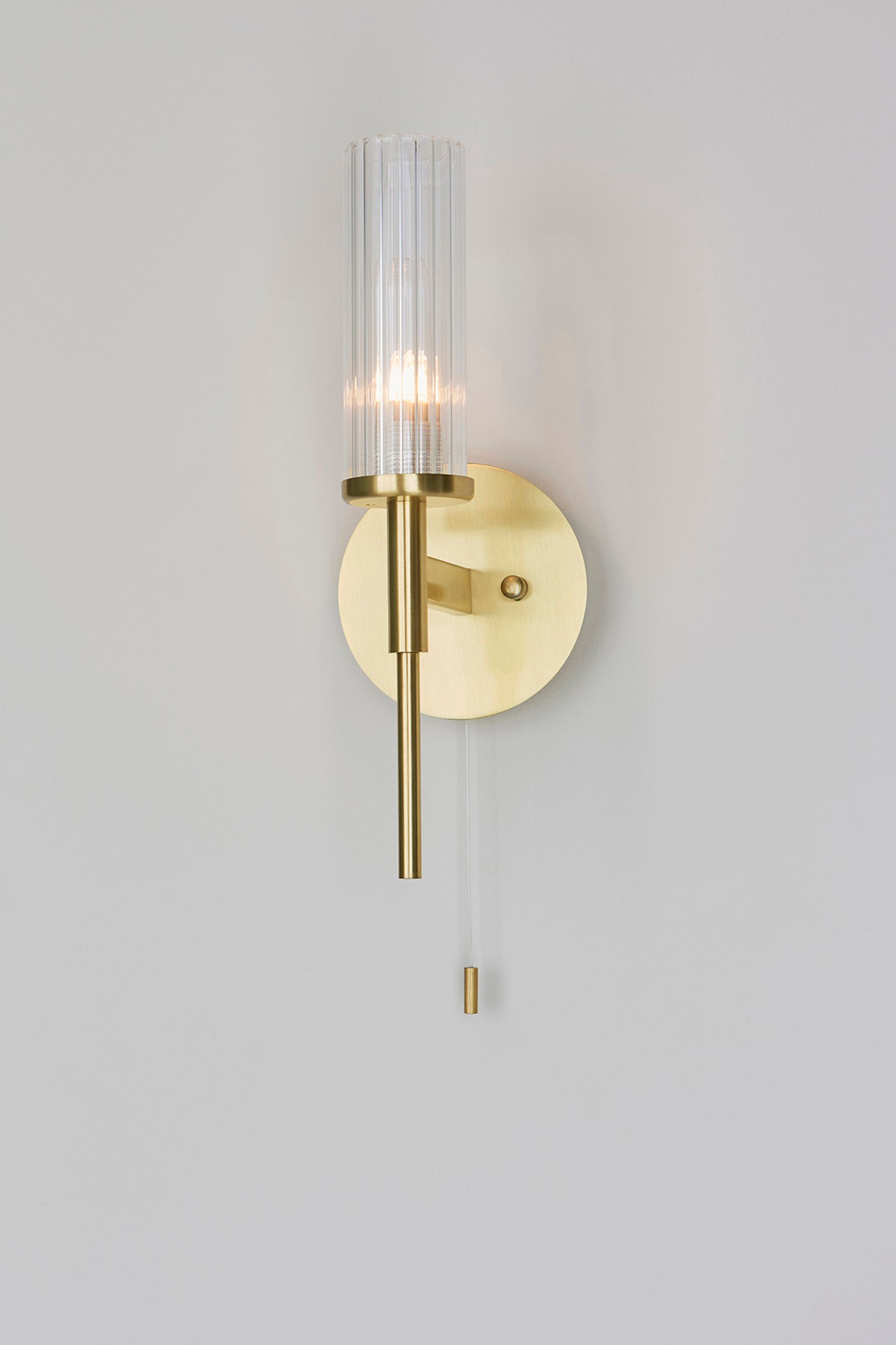 Buy Gallery Home Brass Orillia 1 Bulb Bathroom Wall Light from the Next UK online shop