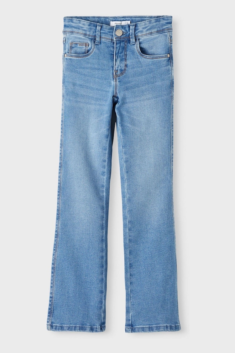 Name It Blue Girls Flare Jeans With Adjustable Waist - Image 1 of 1