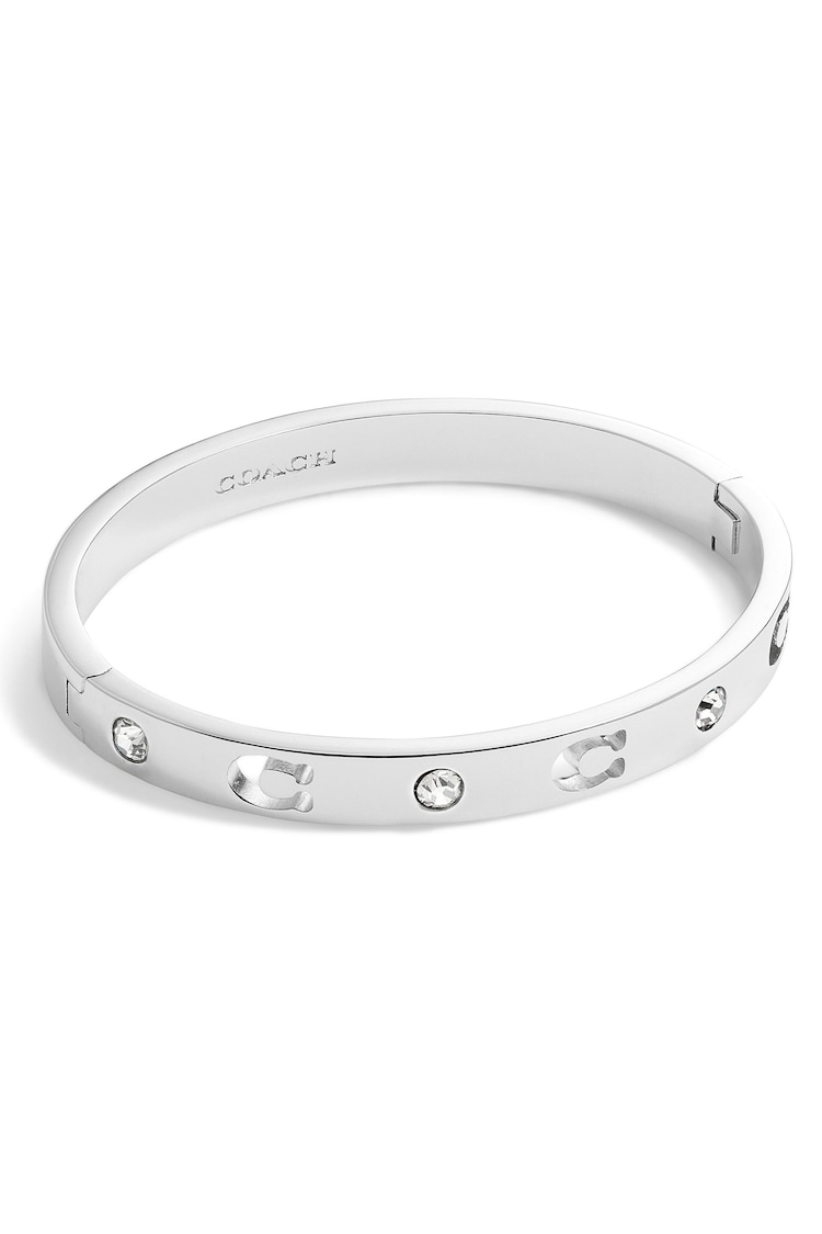 COACH Signature Stone Bangle Bracelet - Image 1 of 1 COACH Signature Stone Bangle Bracelet - Image 1 of 1