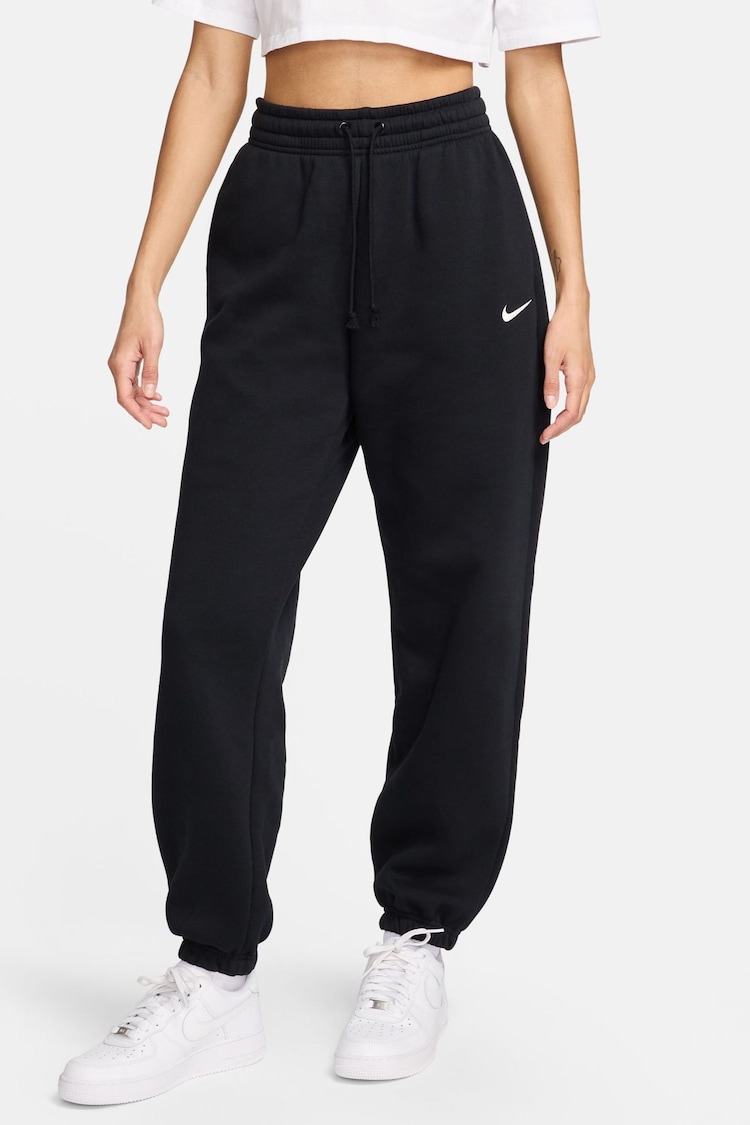 Nike Black Oversized Phoenix Fleece HighWaisted Joggers - Image 1 of 1