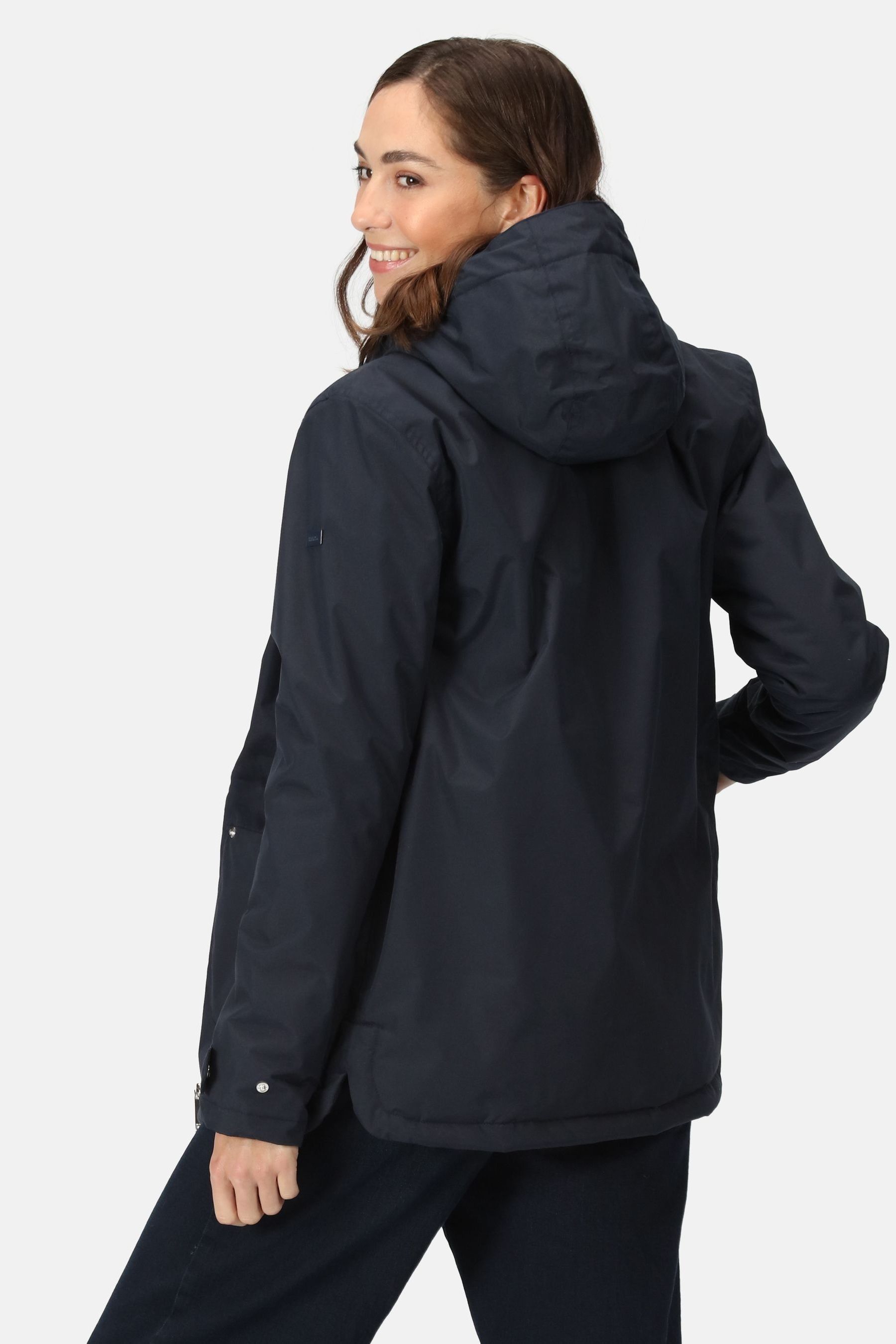 Buy Regatta Grey Broadia Waterproof Insulated Jacket from the Next UK ...