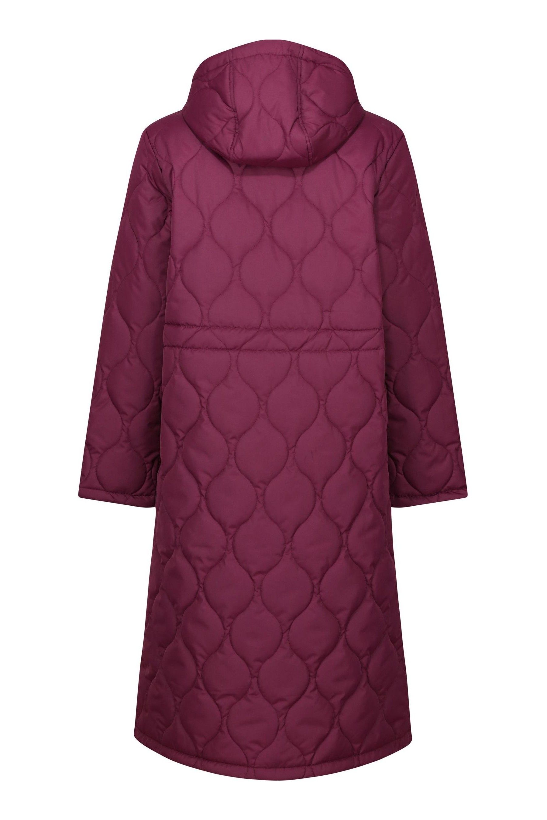 Buy Regatta Purple Orla Kiely Long Length Quilted Jacket from Next Ireland