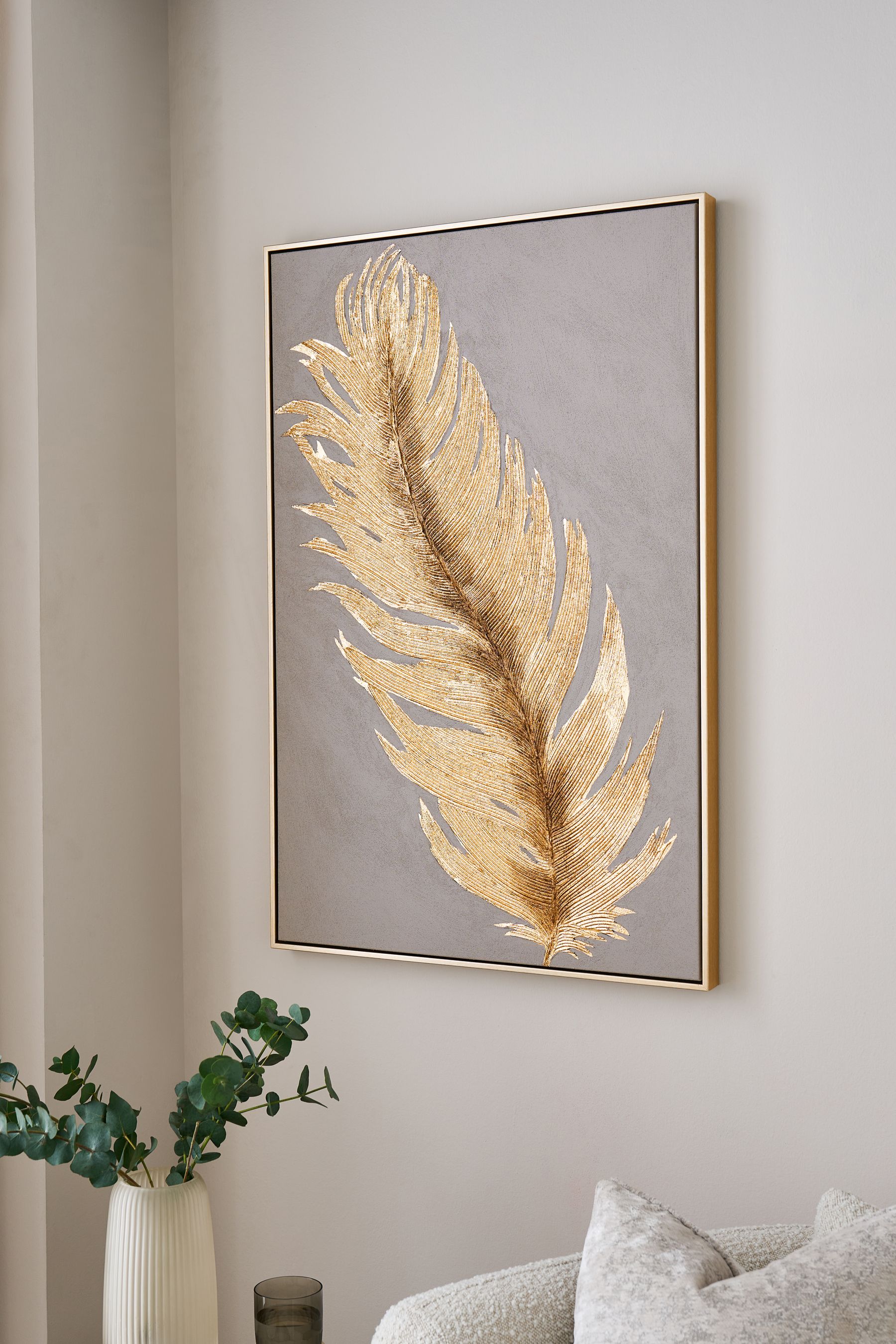 Buy Lipsy Feather Wall Art from the Next UK online shop