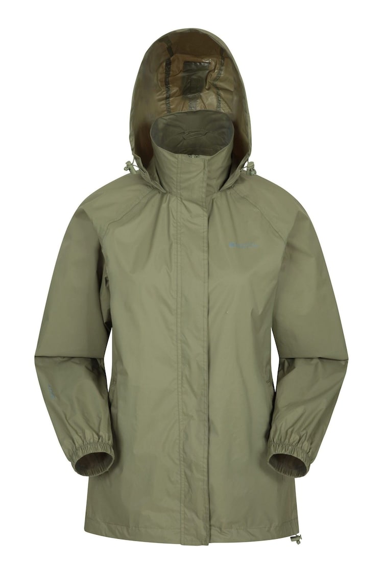 Mountain Warehouse Khaki Green Pakka II Womens Waterproof Jacket - Image 1 of 1