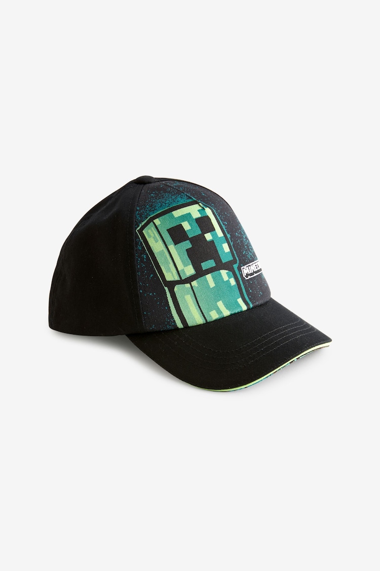 Minecraft Creeper 100% Cotton License Cap (1-16yrs) - Image 1 of 1