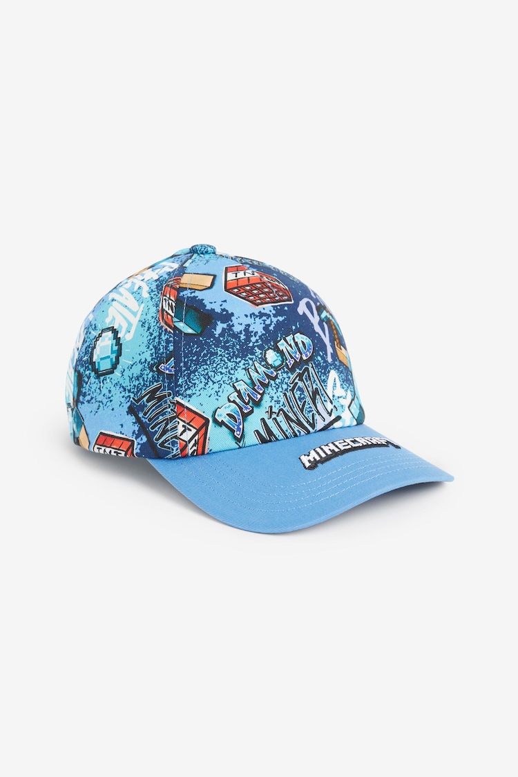 Minecraft Grafitti 100% Cotton License Cap (1-16yrs) - Image 1 of 1