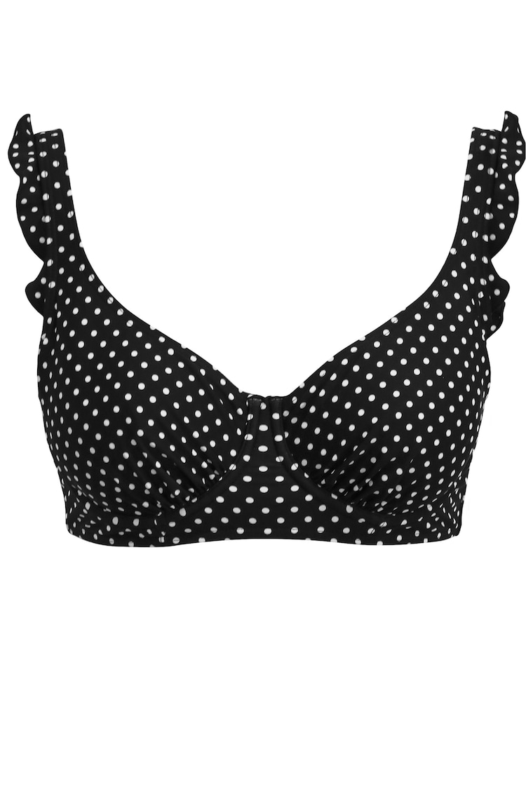 Negro - Top de bikini largo con aros Sicily de Pour Moi - Imagen 1 de 1