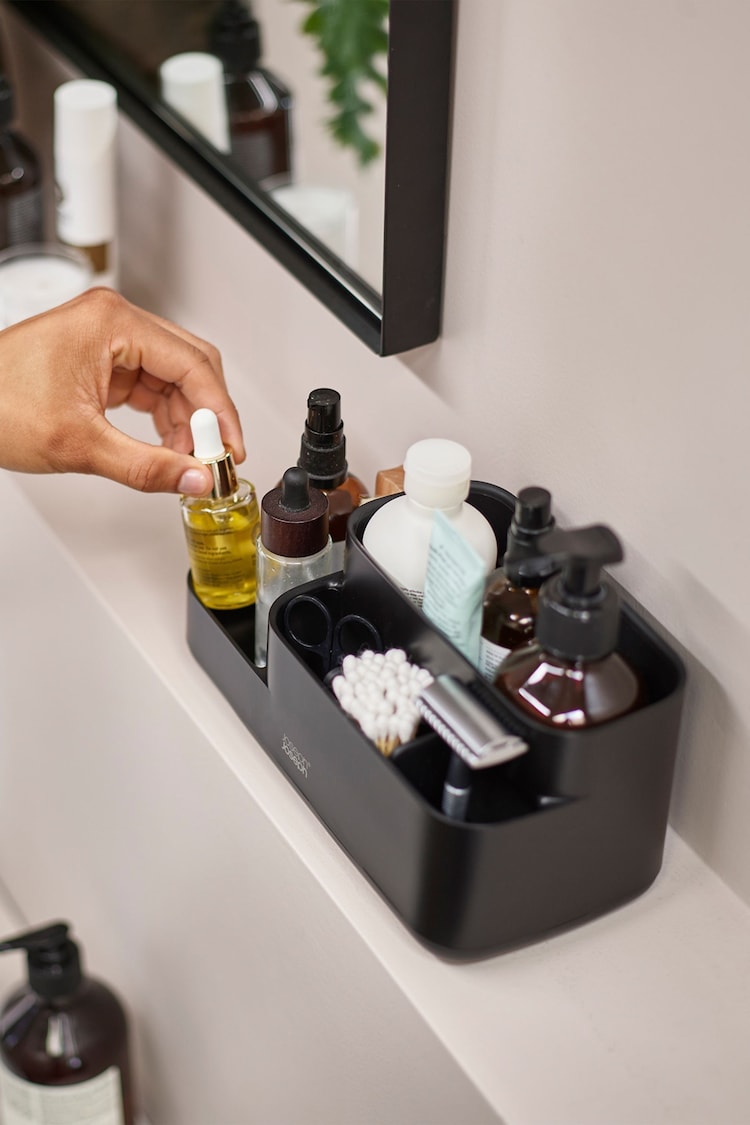 Joseph Joseph Black EasyStore Bathroom Caddy - Image 1 of 1