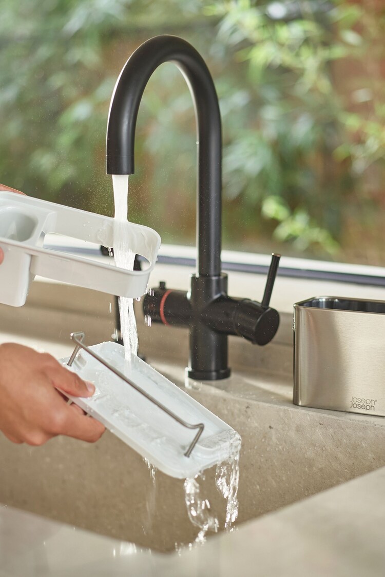 Joseph Joseph Light Stone Surface Stainless-Steel Sink Tidy - Image 1 of 1