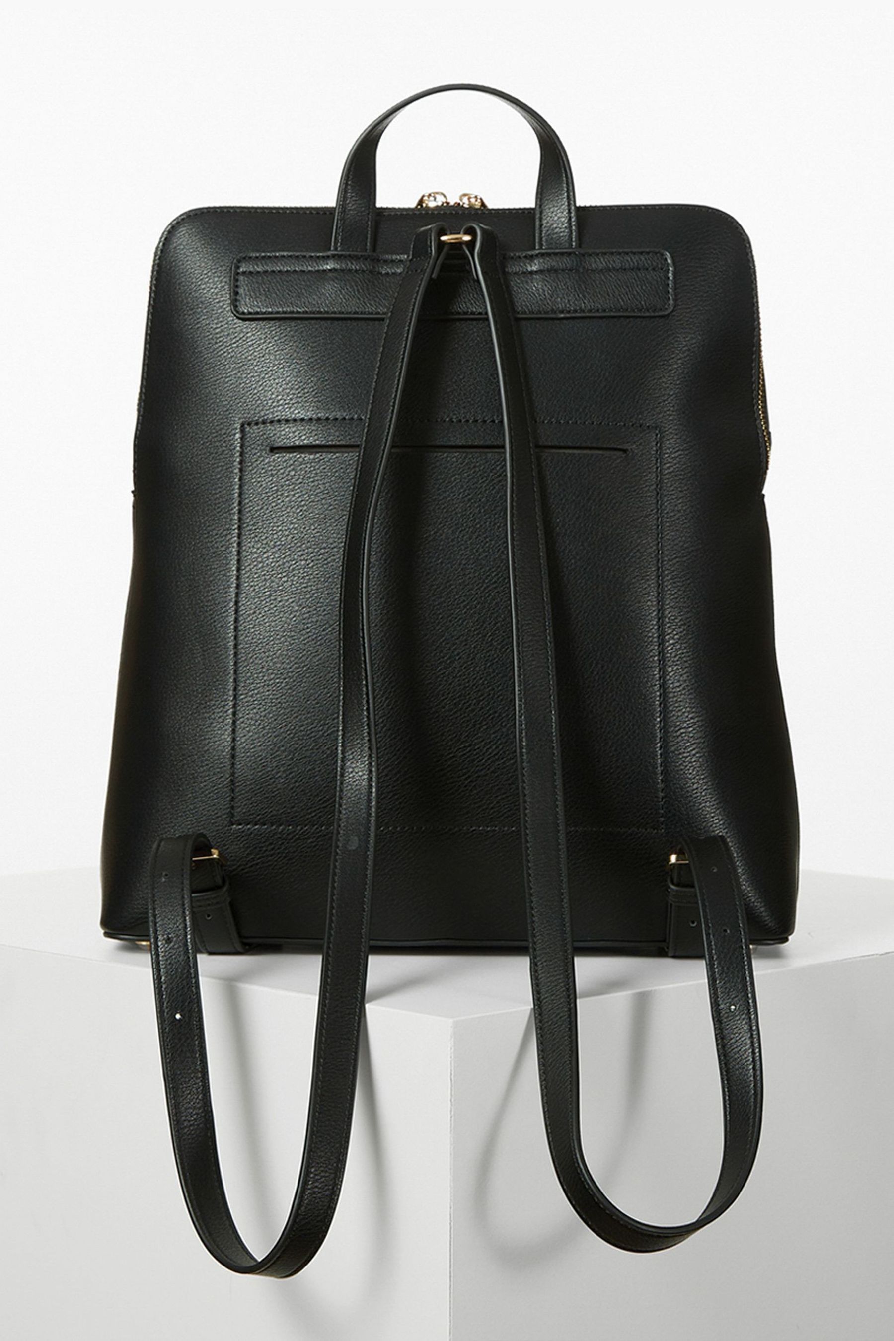 Buy Luella Grey Peggy Laptop Rucksack Black Bag from the Next UK online ...
