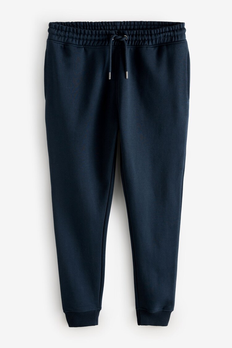 Marineblau/blau - Enge Passform - Jogginghose aus Jersey mit hohem Baumwollanteil - Image 1 of 1