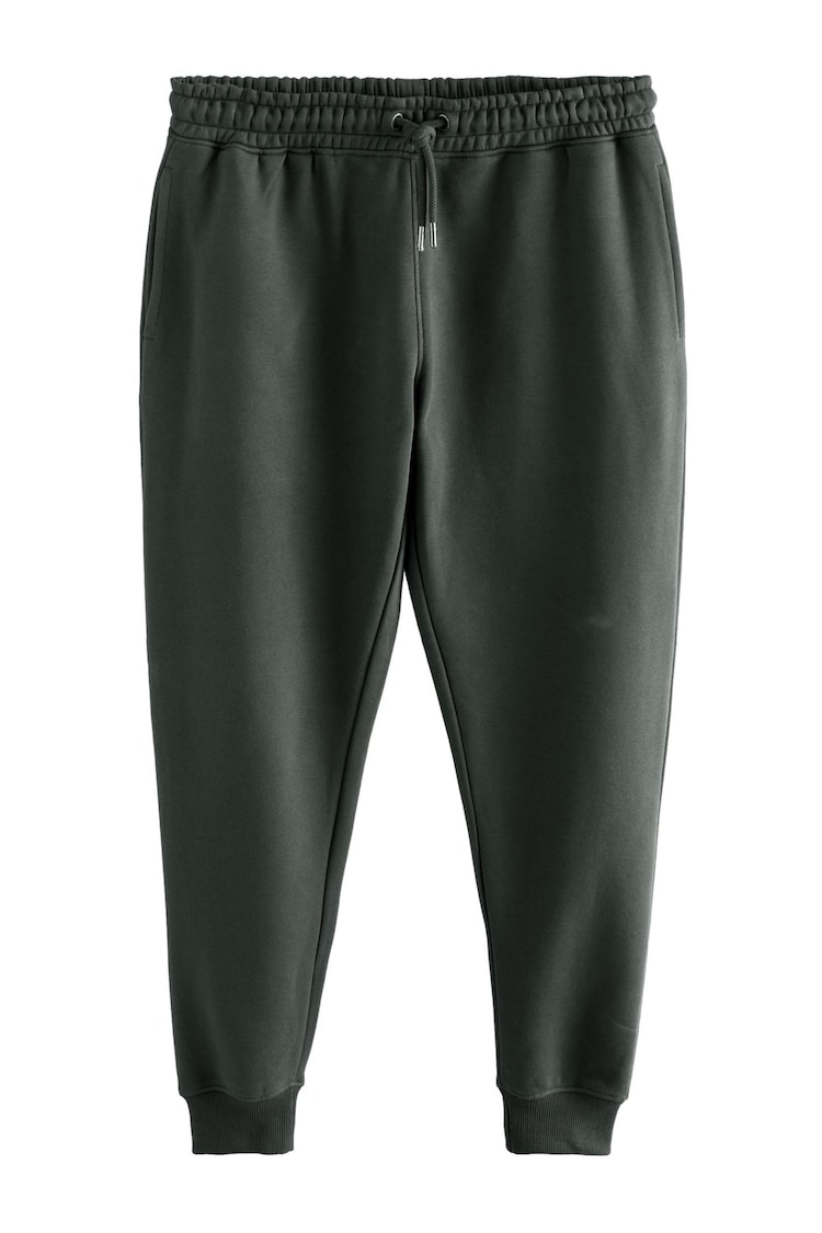 Slate Grey Slim Fit Cotton Rich Jersey Joggers - Image 1 of 1