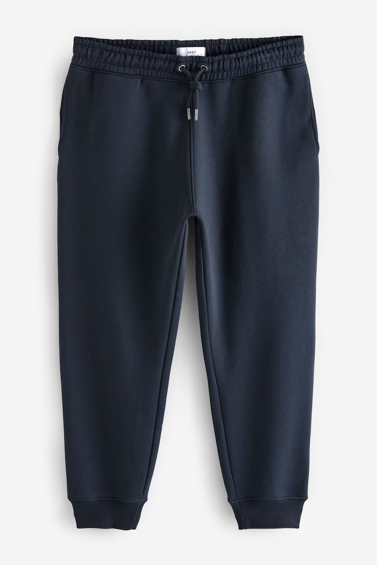 Navy Blue Regular Fit Cotton Rich Jersey Joggers - Image 1 of 1