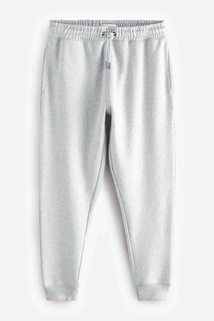 Grey Slim Fit Cotton Rich Jersey Joggers - Image 1 of 1