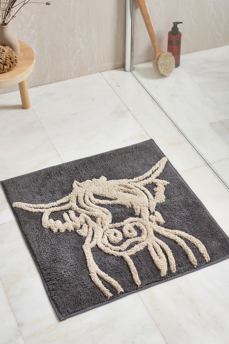 Alfombra de algodón 100 % con diseño de la vaca Hamish - Imagen 1 de 1