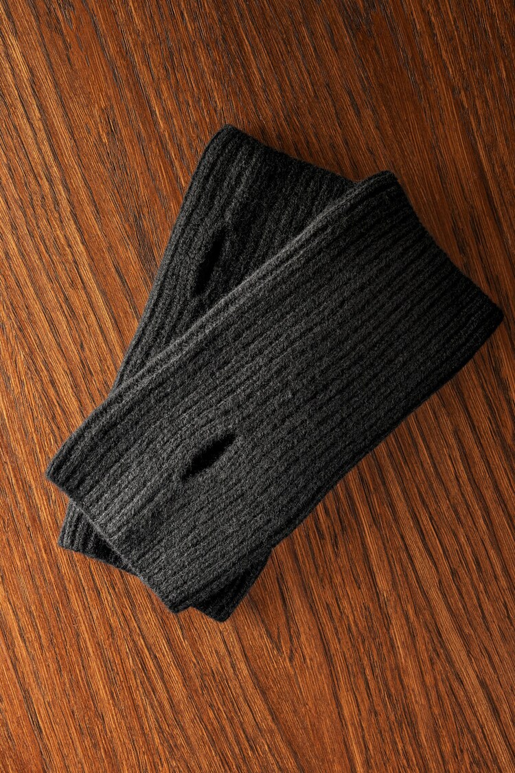 Black Wool Cashmere Handwarmer - Image 1 of 1