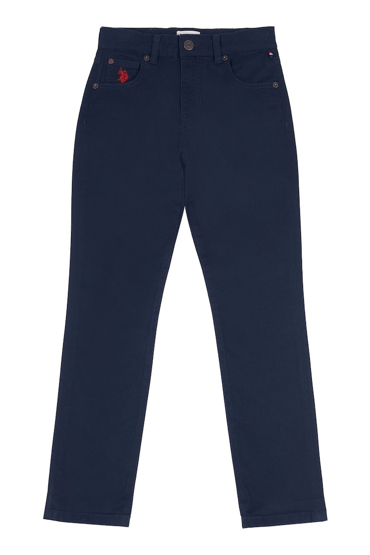 U.S. Polo Assn. Blue Core 5 Pocket Boys Trousers - Image 1 of 1