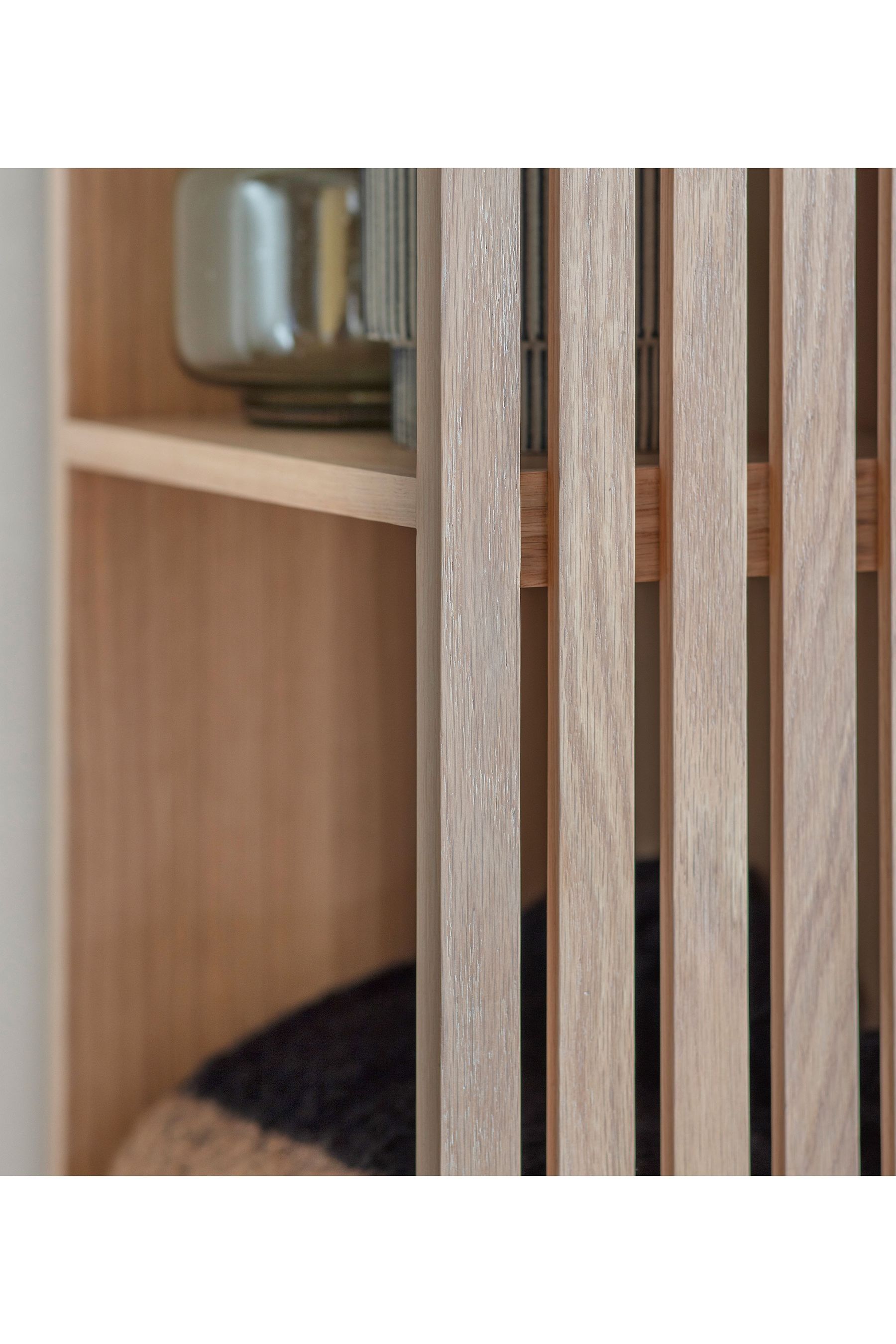 Buy Gallery Home Oak Okayama Open Wardrobe from the Next UK online shop