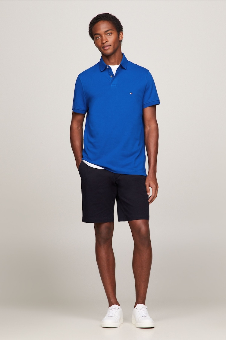 Tommy Hilfiger Cobalt Blue 1985 Regular Fit Polo Shirt - Image 1 of 1