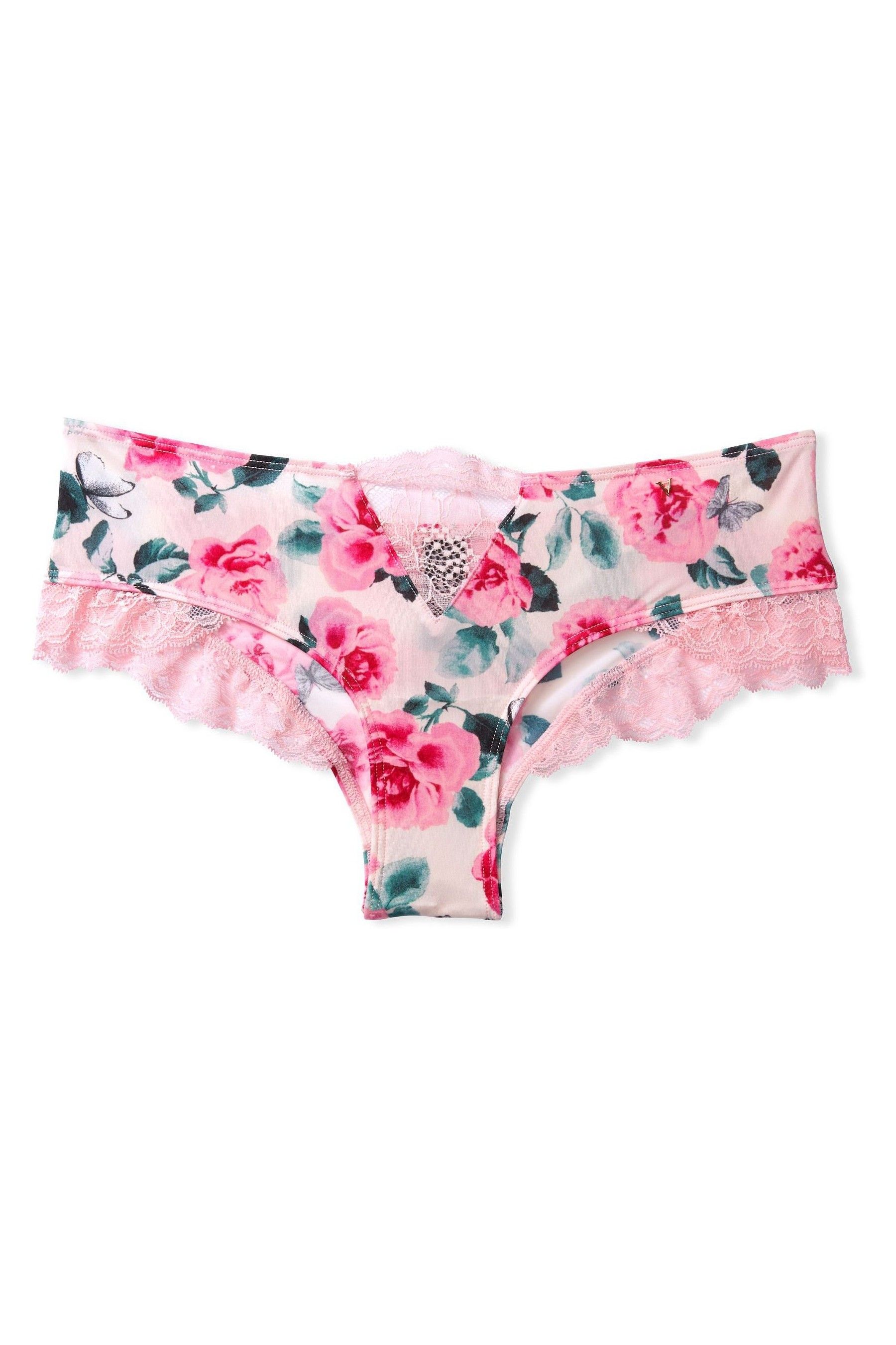 Buy Victoria's Secret Micro Lace Insert Cheeky Panty from the Victoria