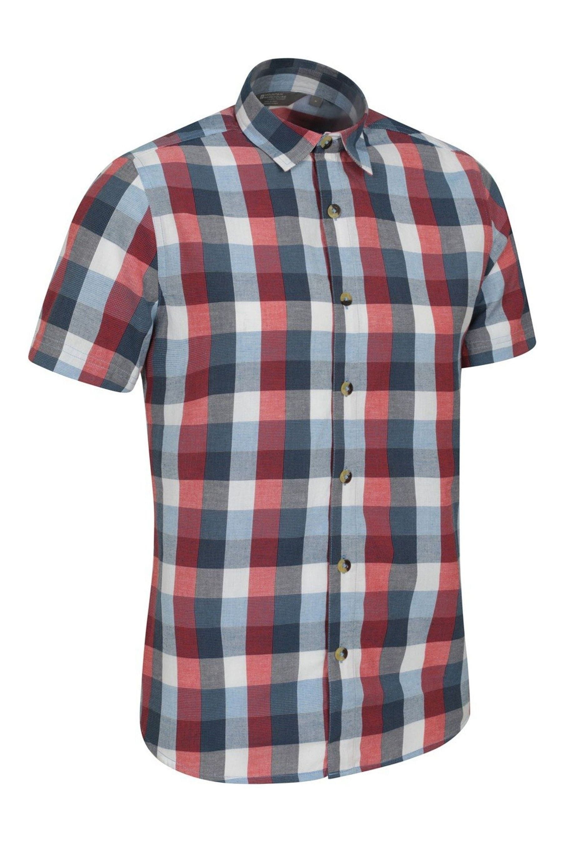Buy Mountain Warehouse Red Weekender Mens Cotton Shirt from the Next UK ...