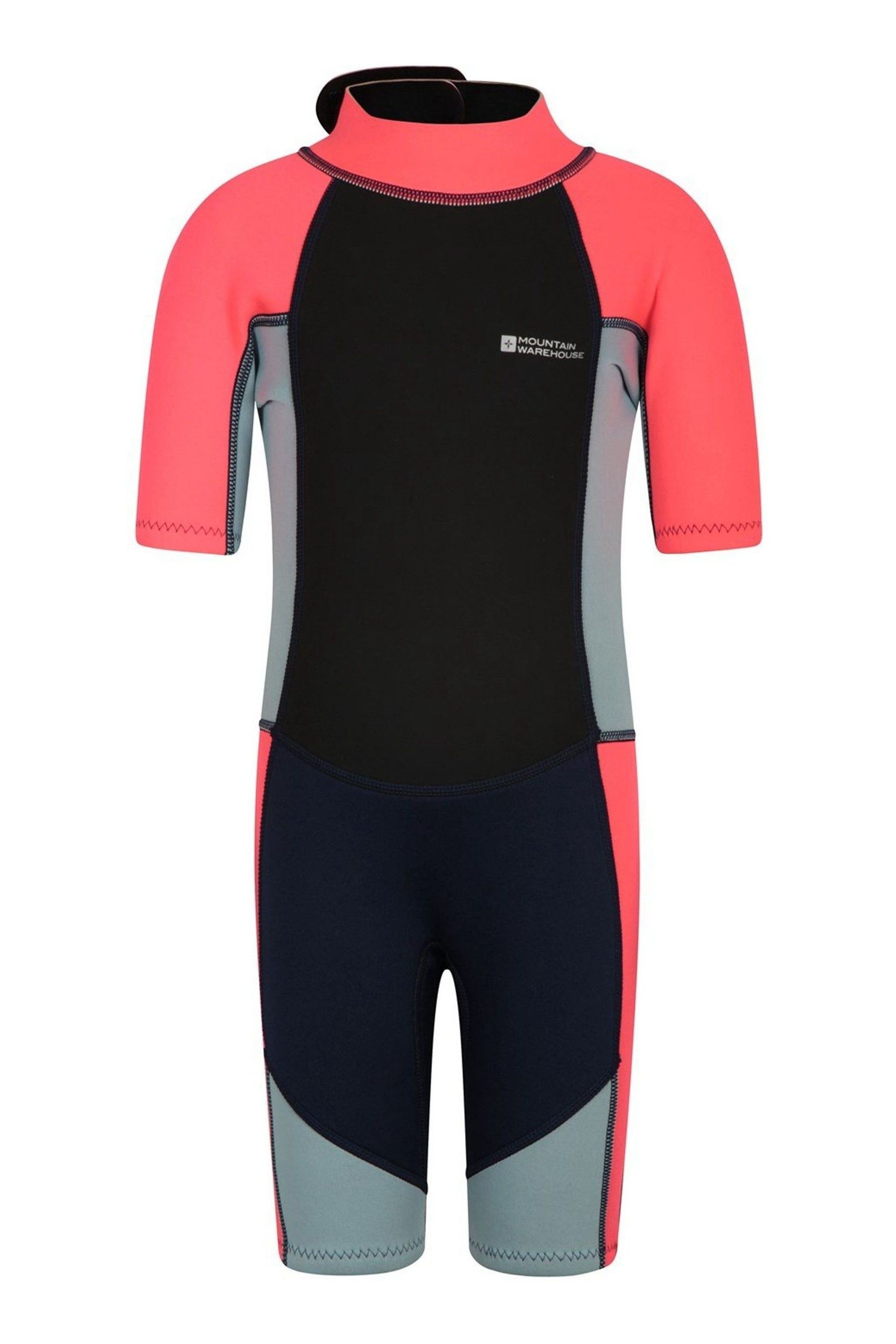 Buy Mountain Warehouse Fuchsia Junior Shorty Neoprene Wetsuit from the
