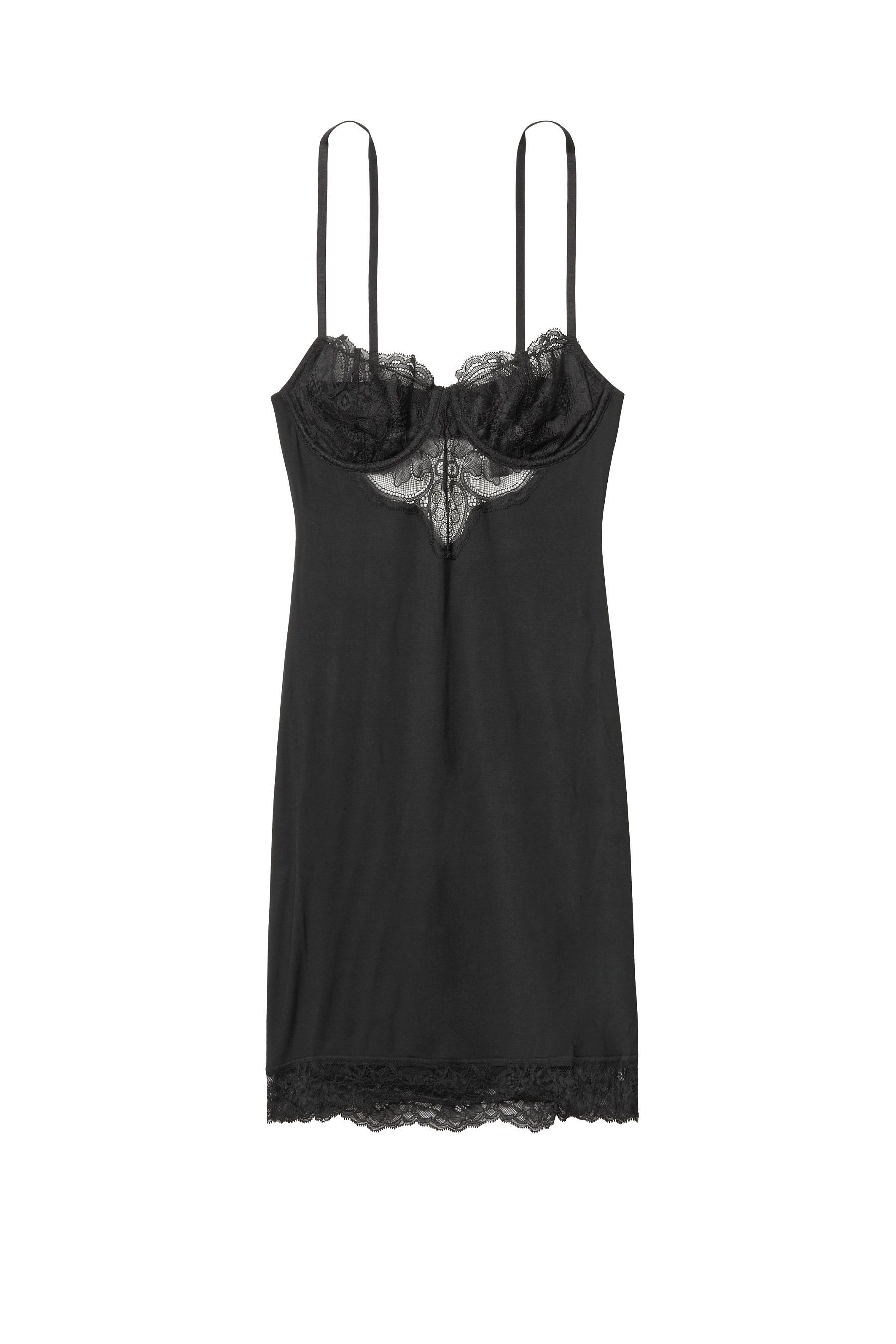 Buy Victoria's Secret Black Modal Slip Dress from the Next UK online shop