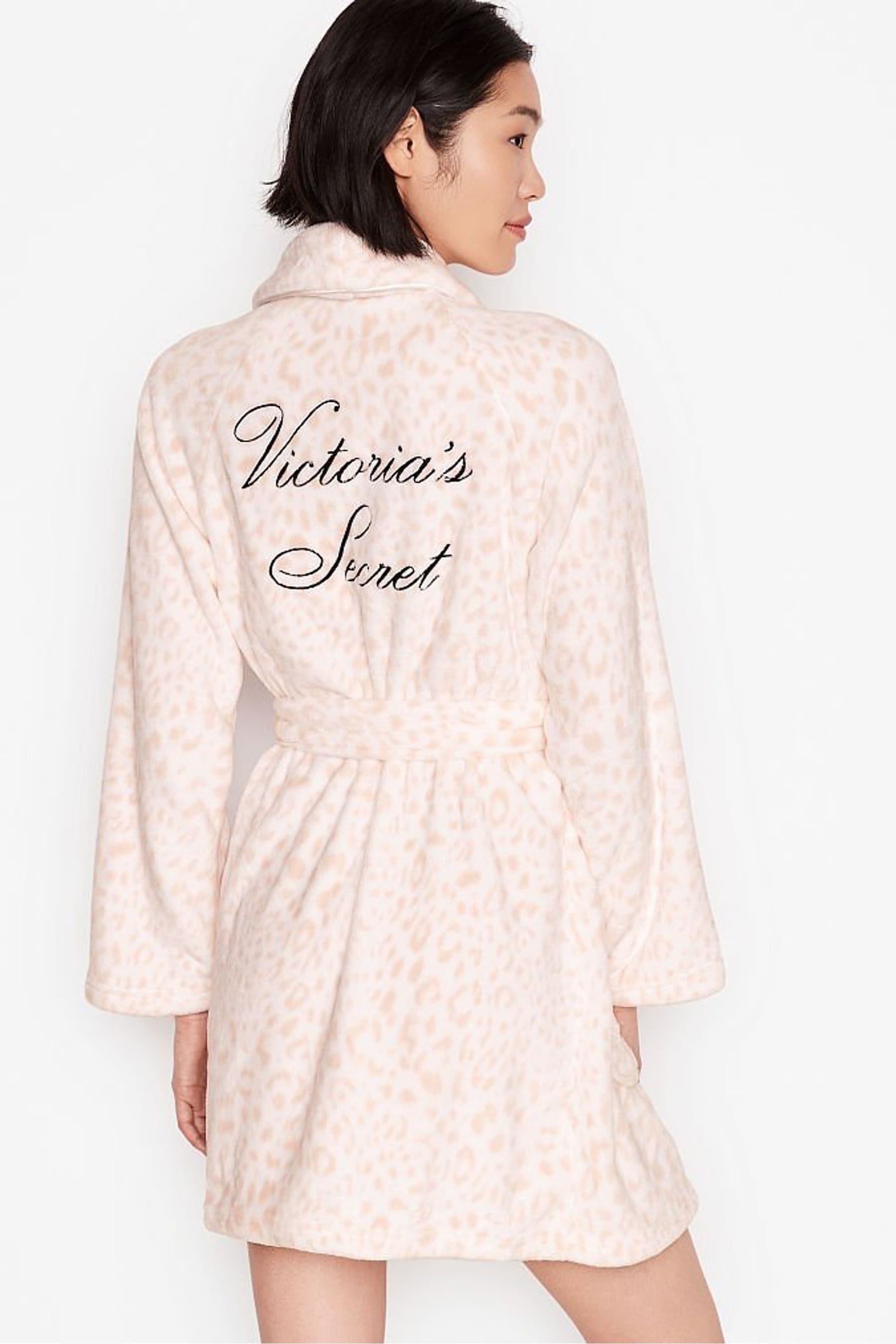 Buy Victoria's Secret Logo Short Cozy Robe from the Victoria's Secret