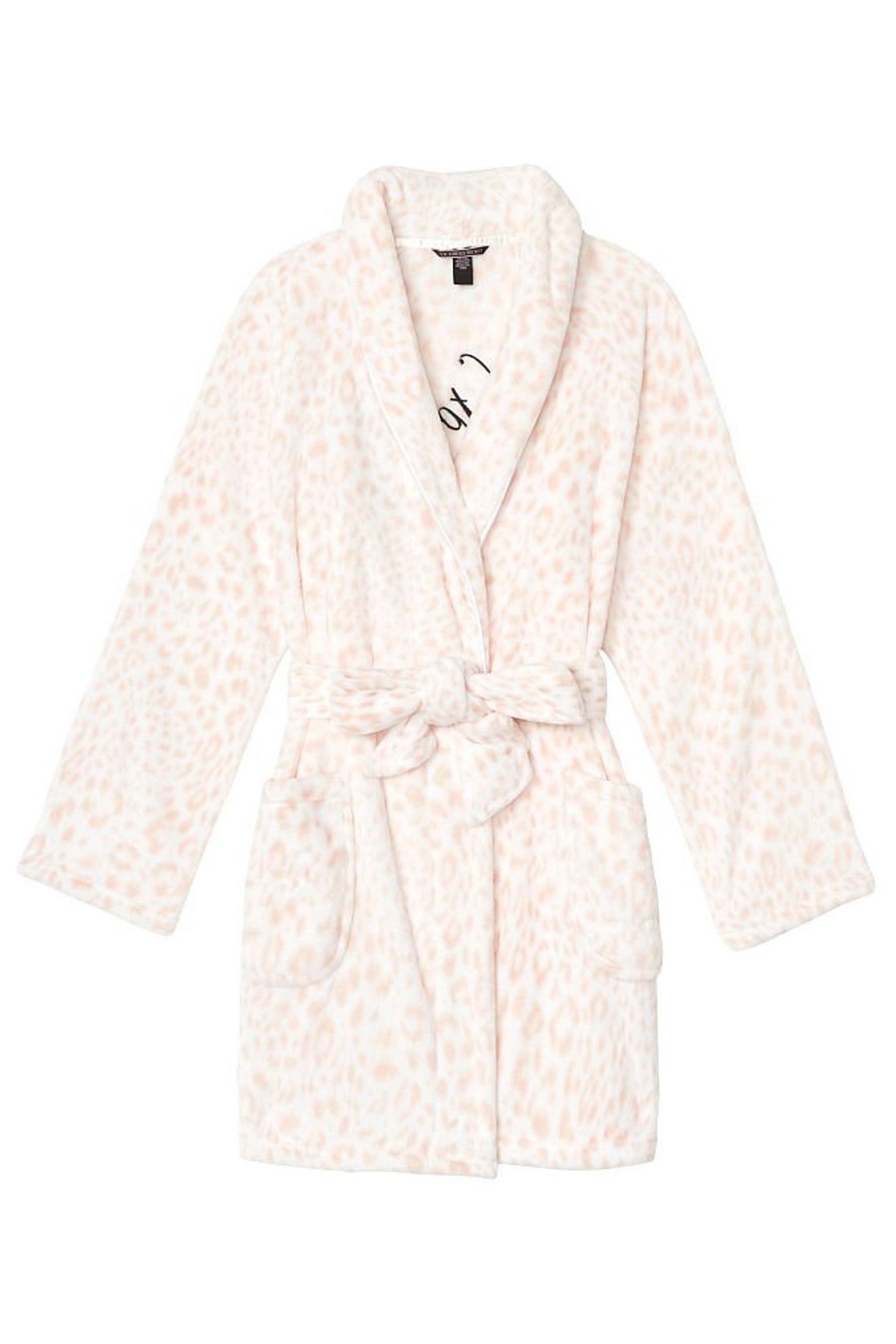 Buy Victoria's Secret Logo Short Cozy Robe from the Victoria's Secret UK online shop
