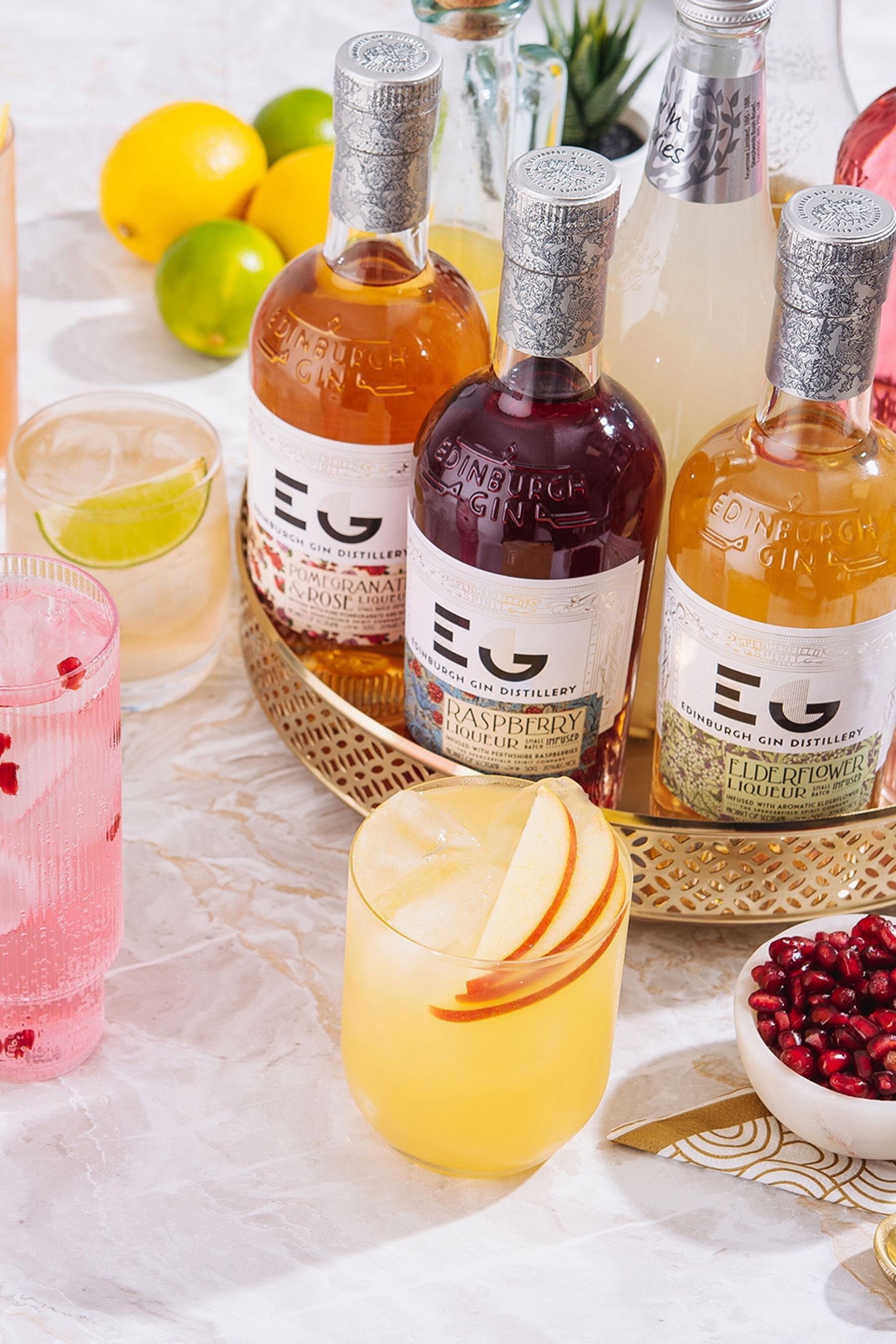 Buy Spicers of Hythe Edinburgh Gin Rhubarb Ginger Liqueur 50cl from the