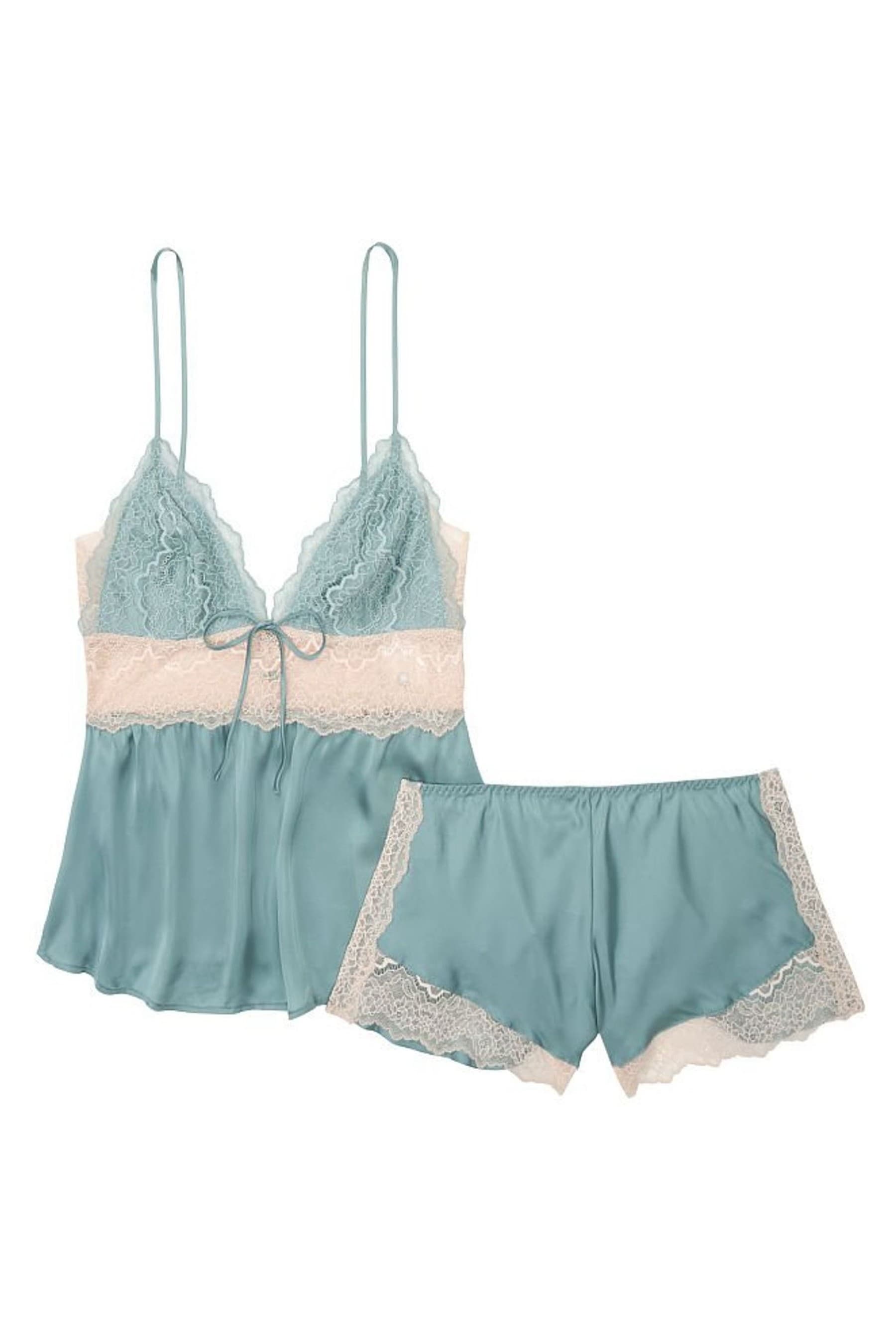 Buy Victoria S Secret Stretch Lace And Satin Cami Set From The Victoria S Secret Uk Online Shop