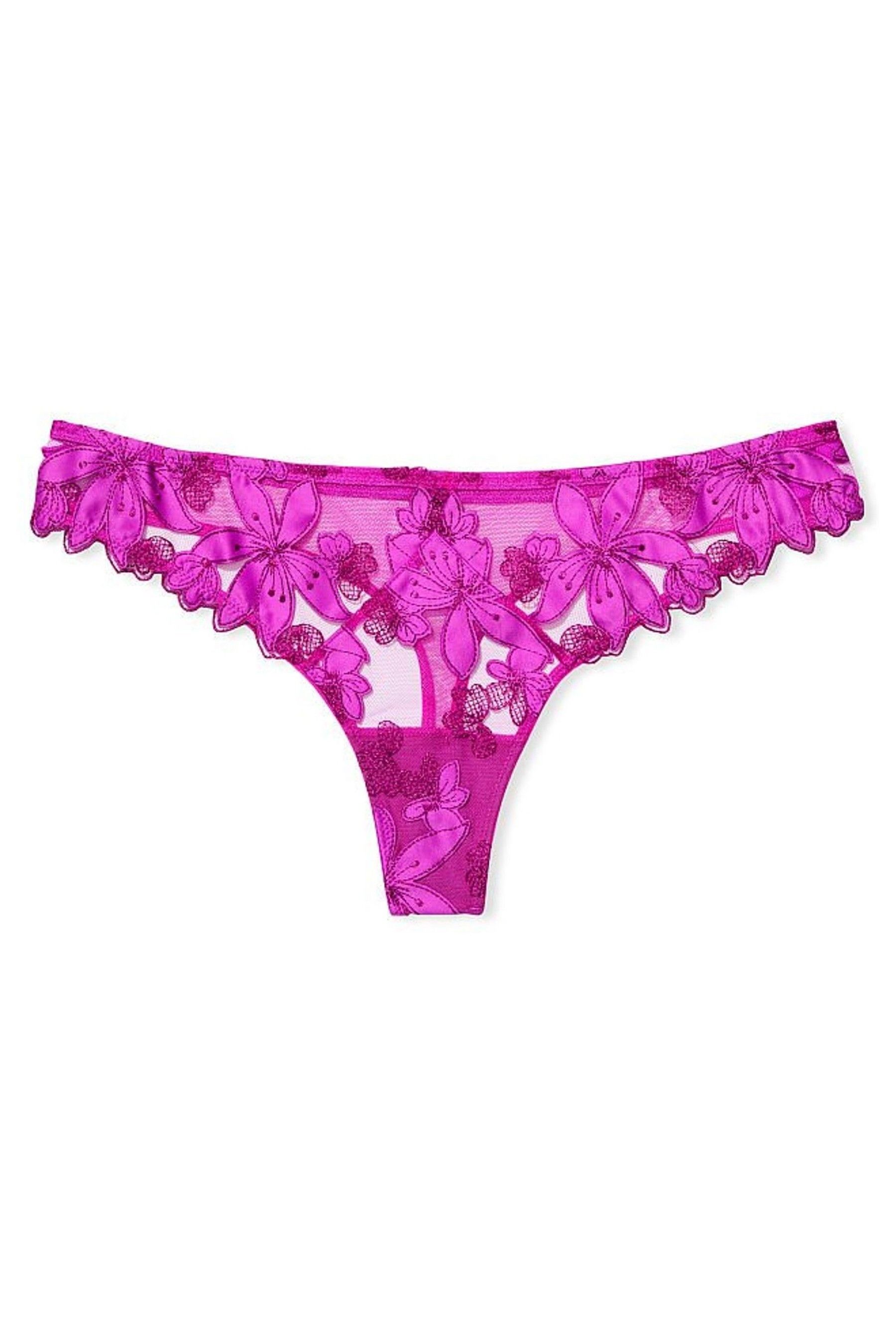 When Is The Next Panty Sale At Victoria's Secret Buy Victoria's Secret Embroidered Thong Panty from the Victoria's