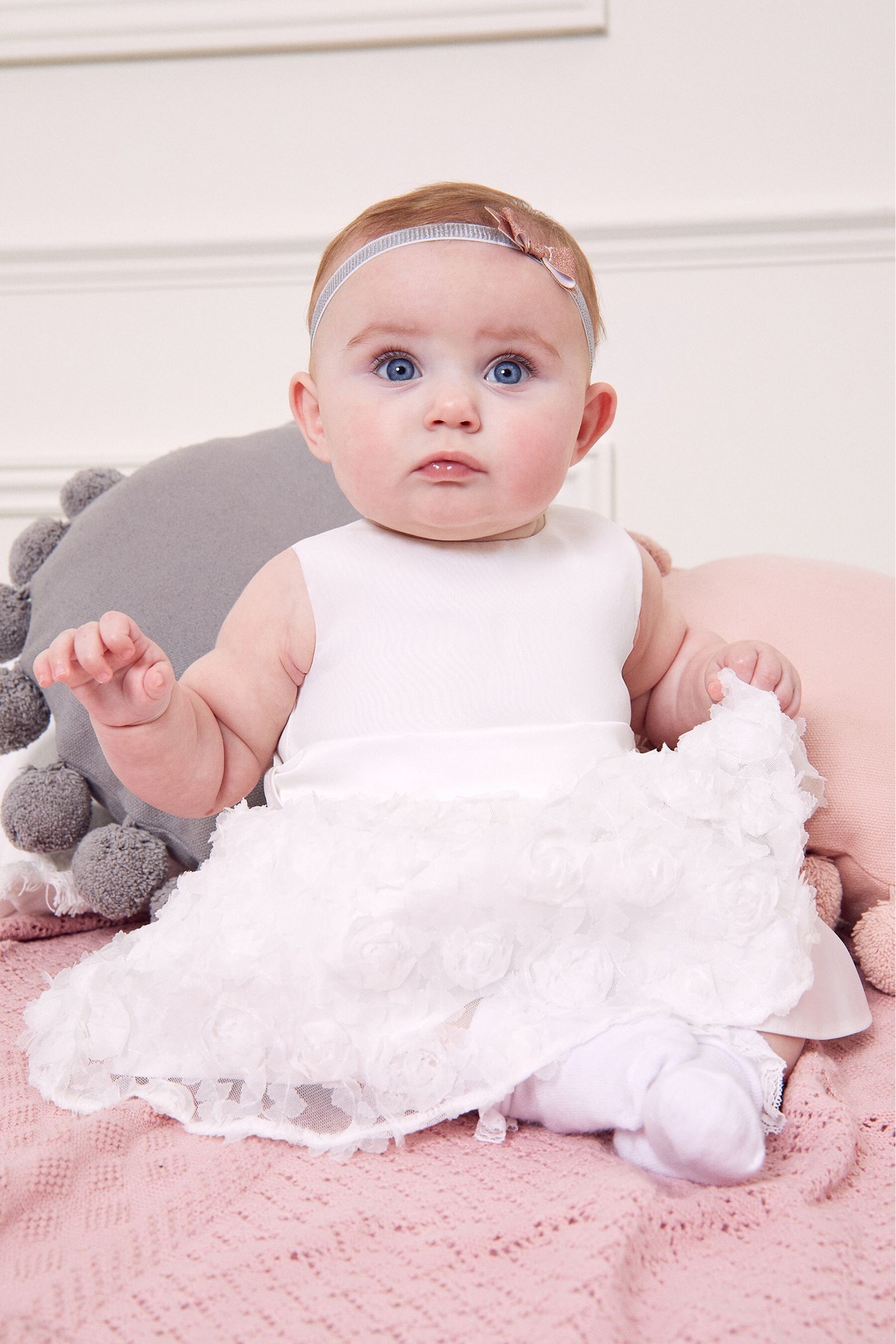 Buy Lipsy Baby 3D Flower Girl Dress from the Next UK online shop