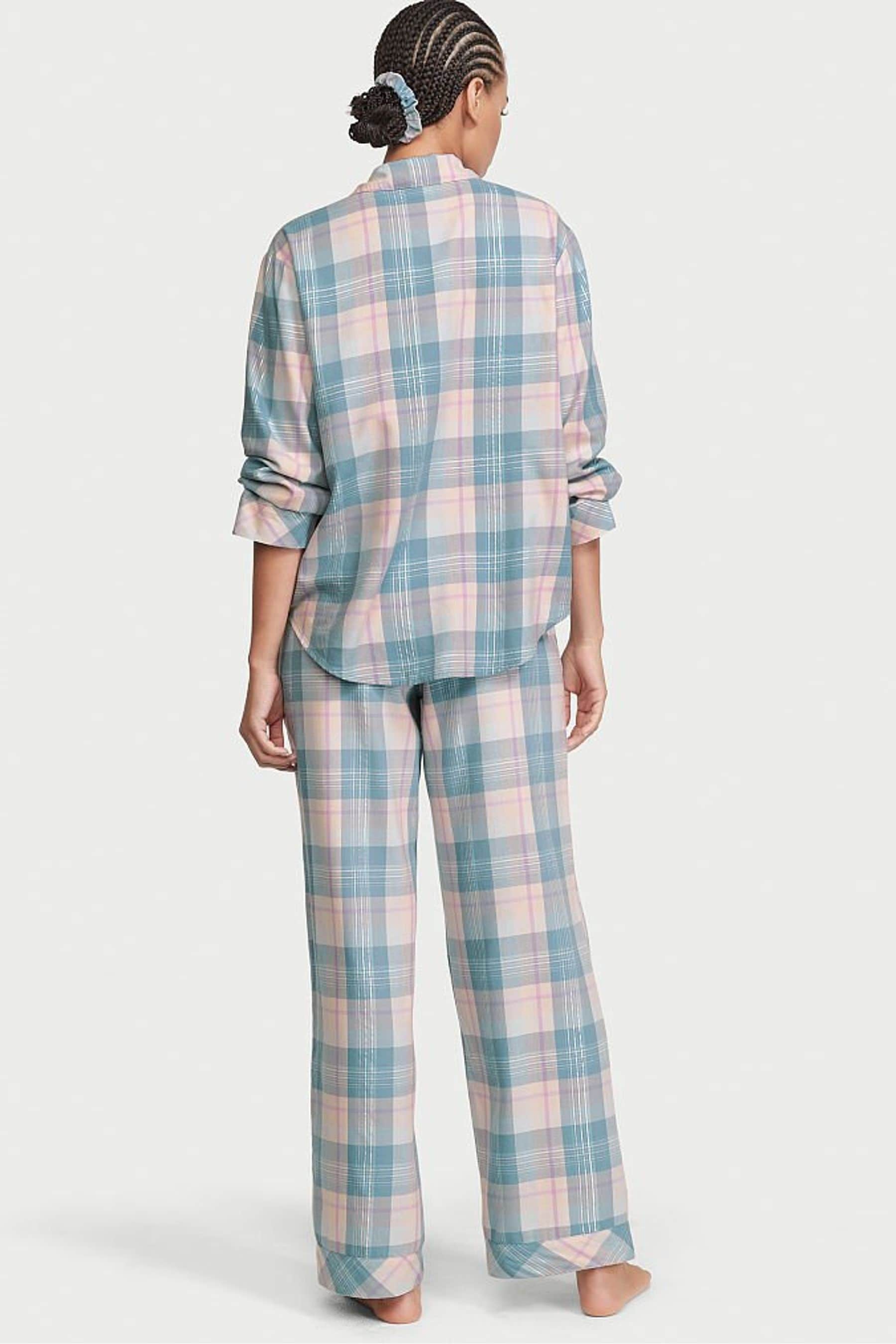 Buy Victoria's Secret Flannel Long Pajama Set from the Victoria's