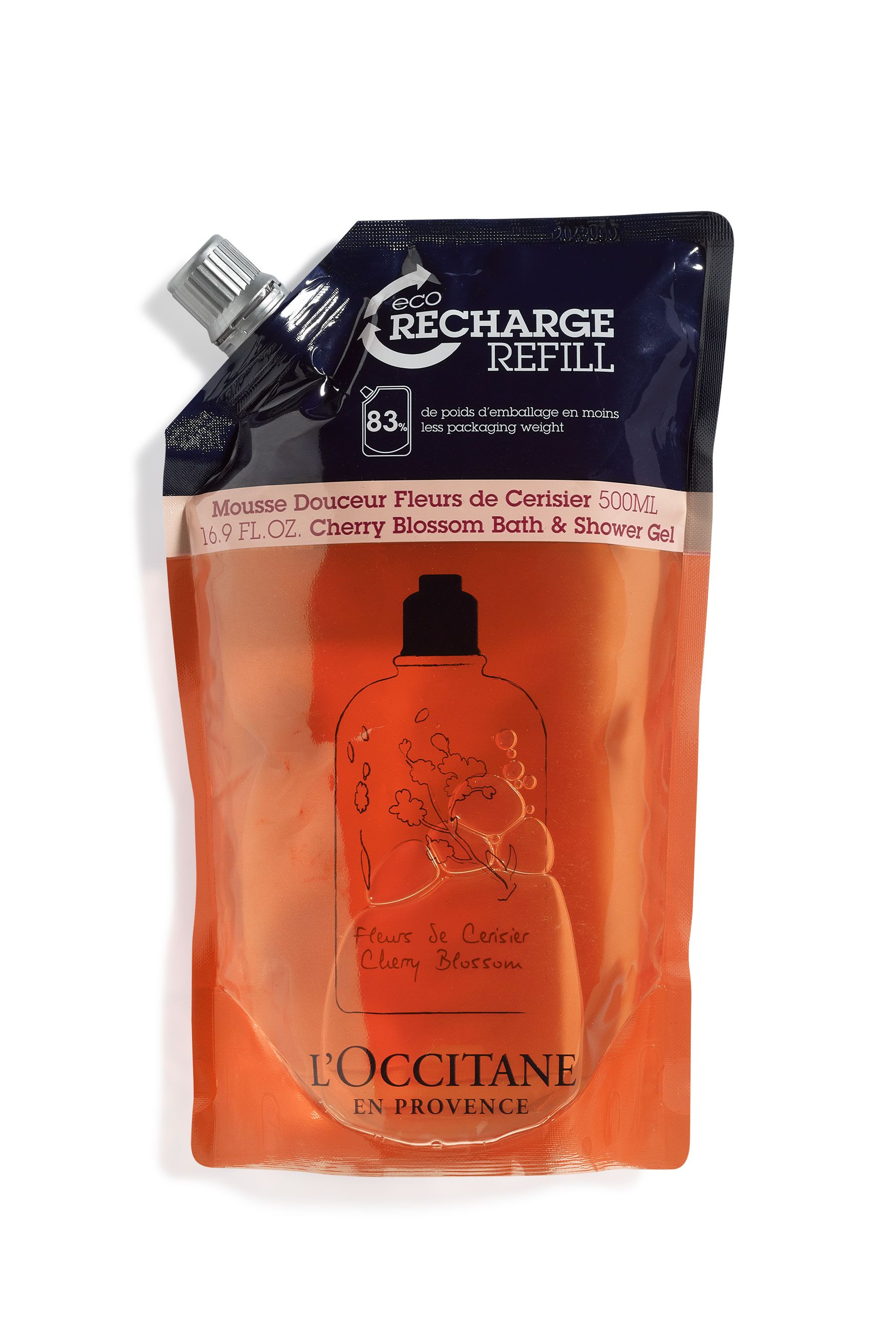 Buy L'Occitane Cherry Blossom Shower Gel Eco Refill 500ml from the Next UK online shop