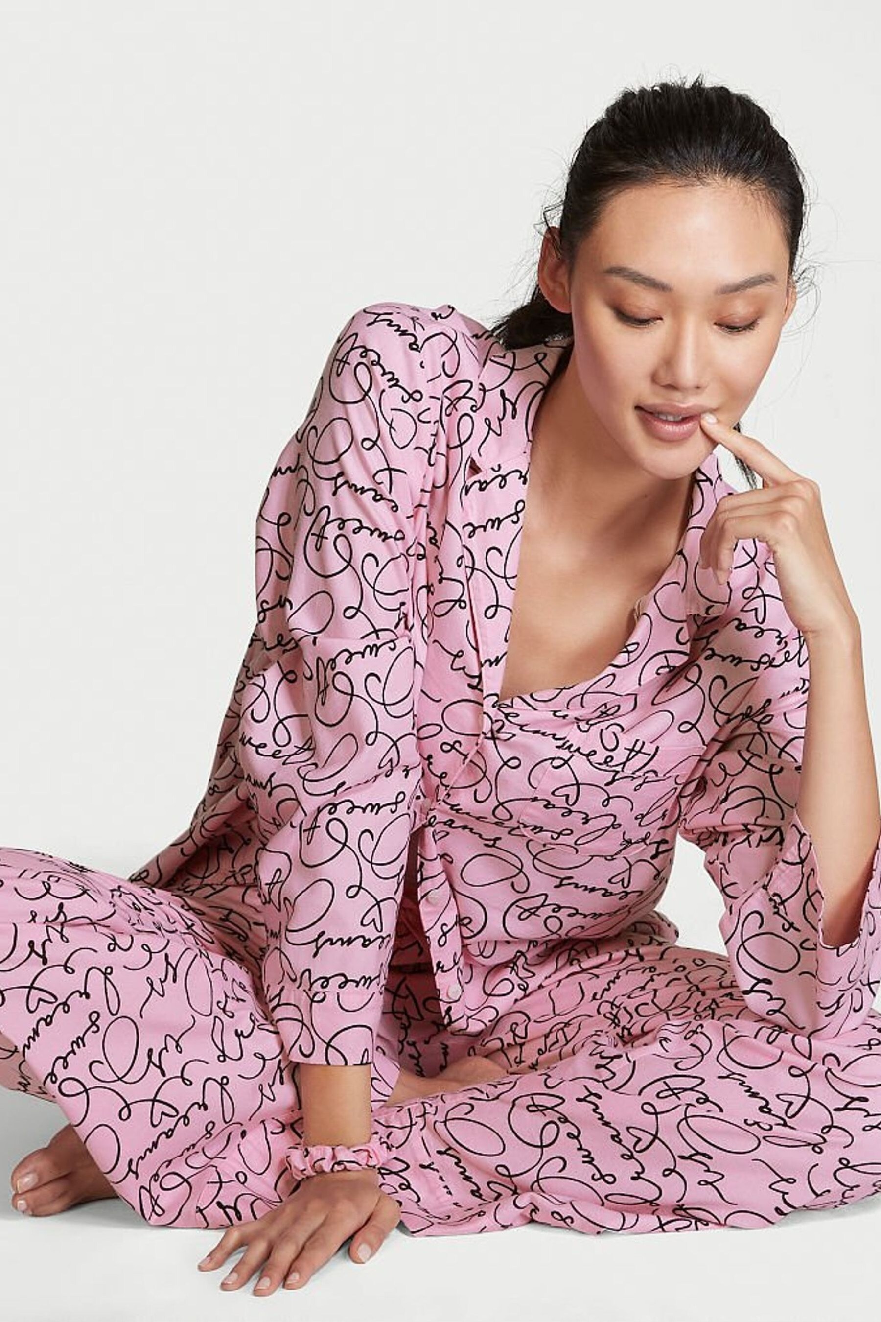 Victoria's Secret Flannel Long Pyjamas Victoria's Secret Ireland