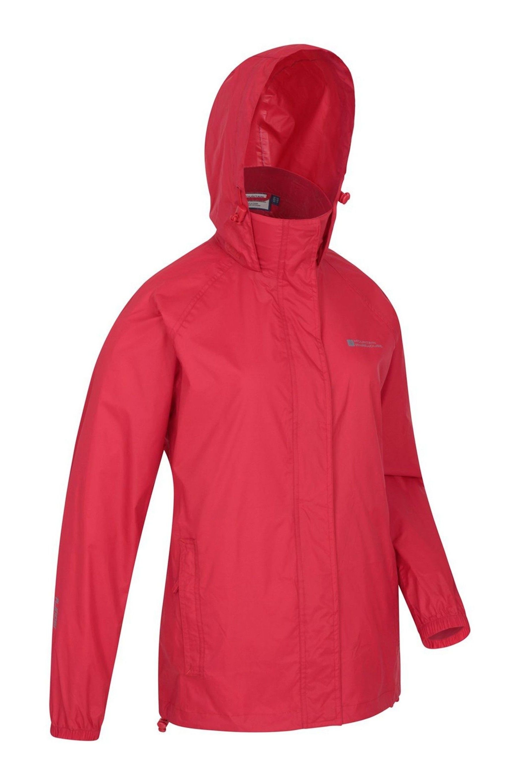 Buy Mountain Warehouse Red Pakka Waterproof Jacket Womens from the
