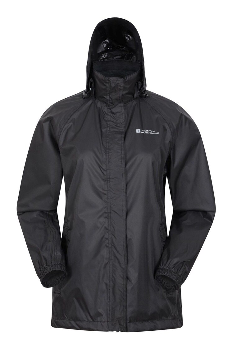 Mountain Warehouse Black Pakka Waterproof Jacket -  Womens - Image 1 of 1