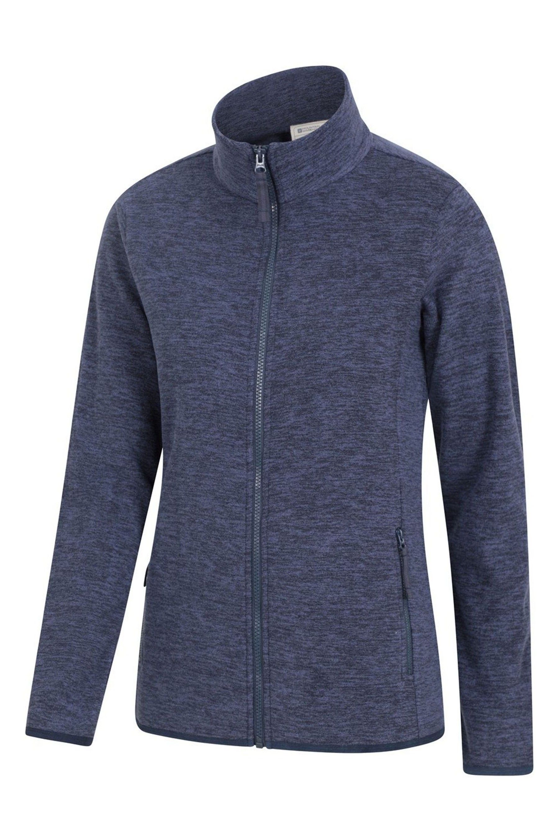 Buy Mountain Warehouse Blue Snowdon Melange FullZip Fleece Womens