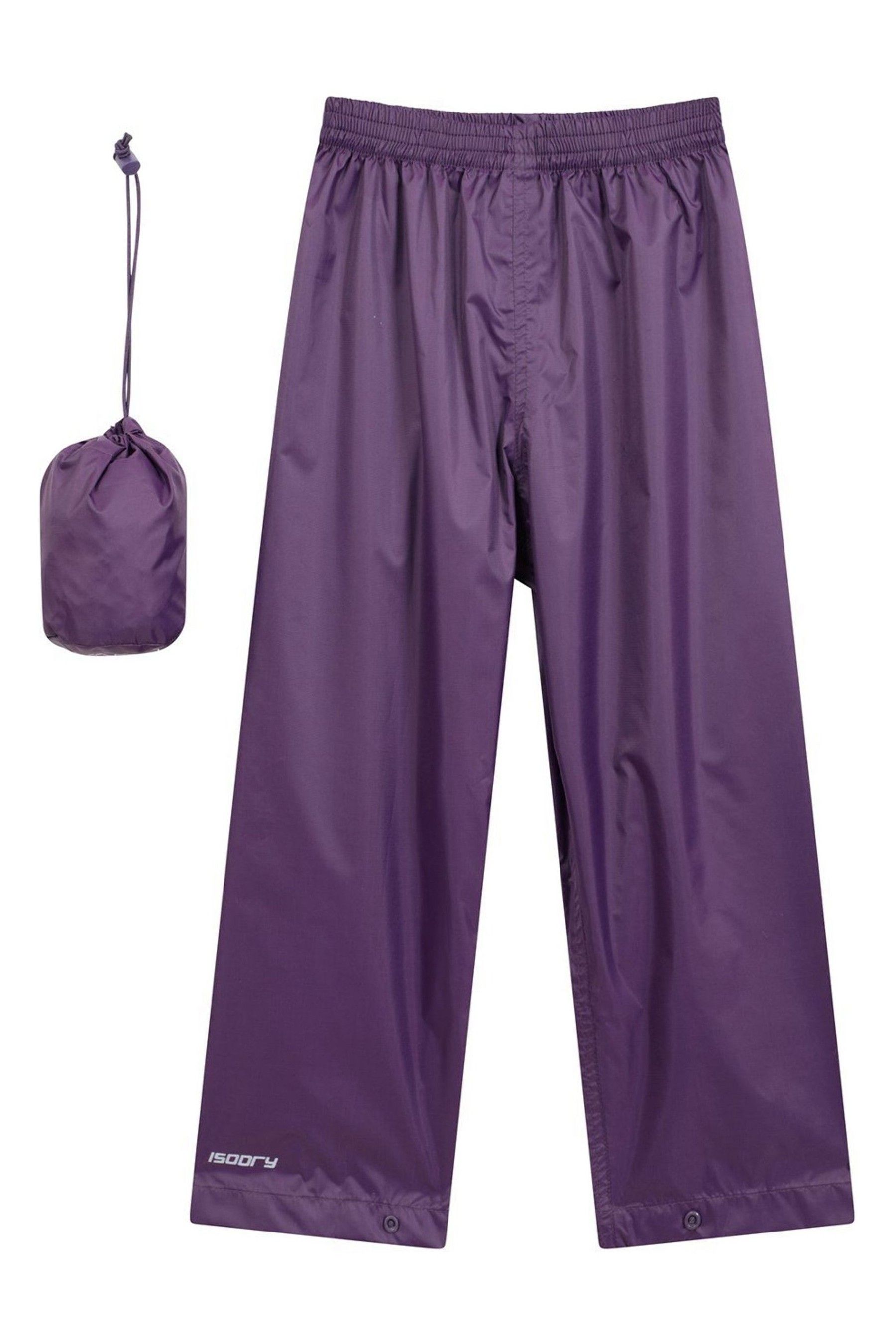 Buy Mountain Warehouse Purple Pakka Waterproof Over Trousers Kids