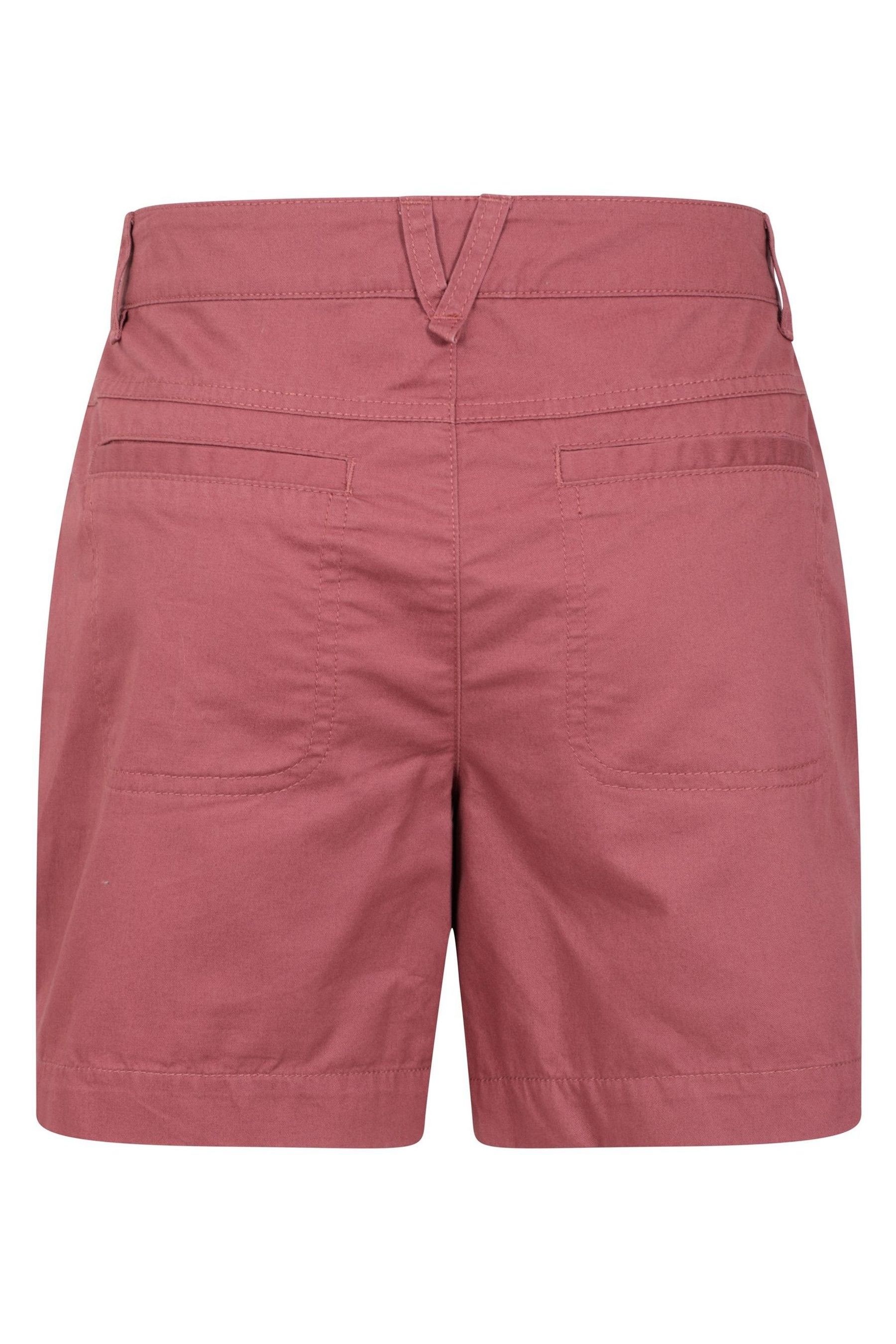 Buy Mountain Warehouse Pink Bayside 100 Organic Cotton Womens Shorts