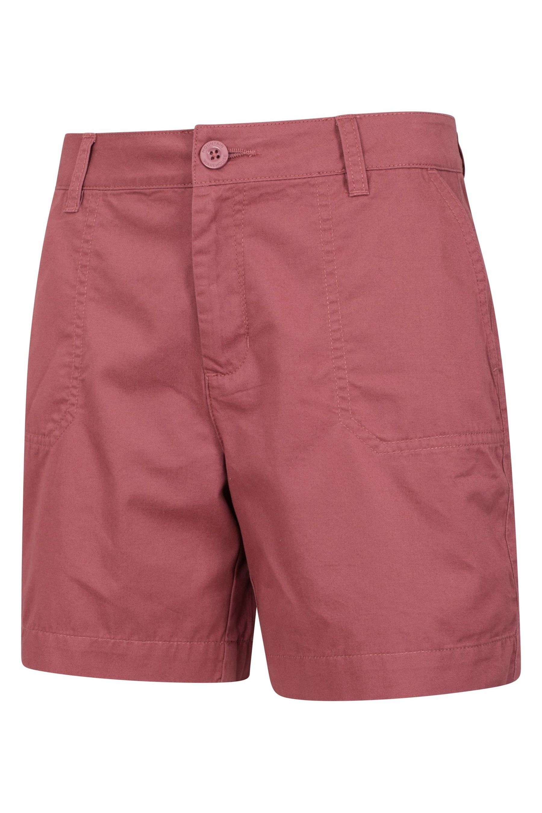 Buy Mountain Warehouse Pink Bayside 100 Organic Cotton Womens Shorts