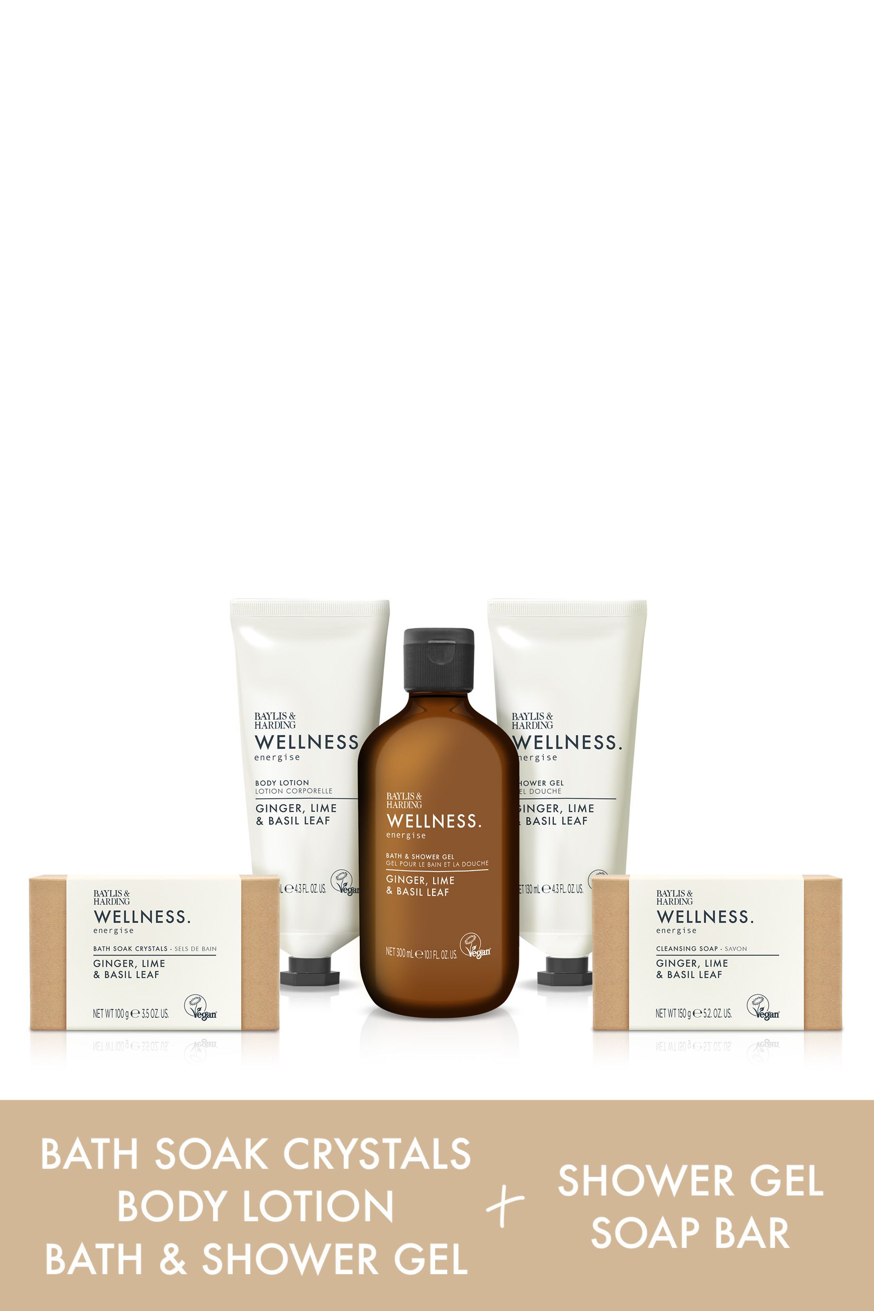 Buy Baylis & Harding Wellness Luxury Bathing Gift Set from the Next UK