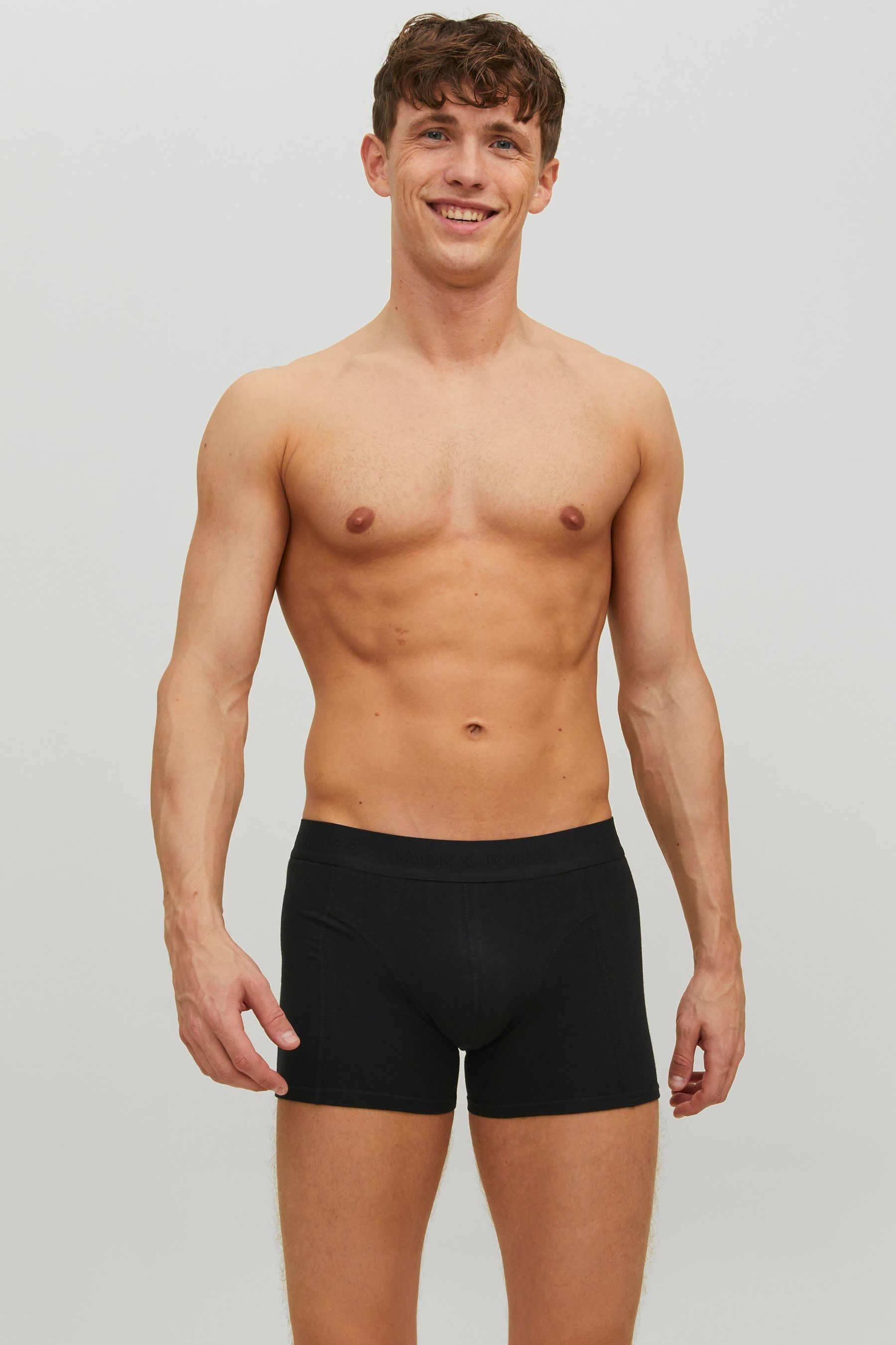 Buy JACK & JONES Black Boxer Shorts 5 Pack from the Next UK online shop