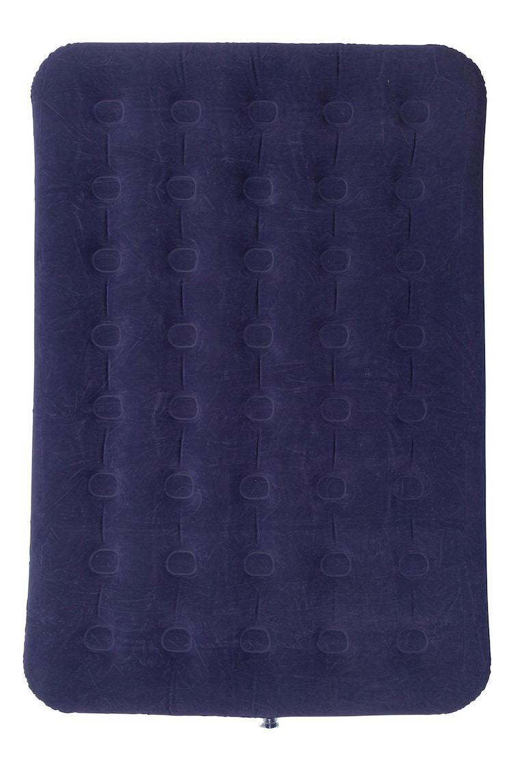Mountain Warehouse Blue Double Camping Air Bed - Image 1 of 1