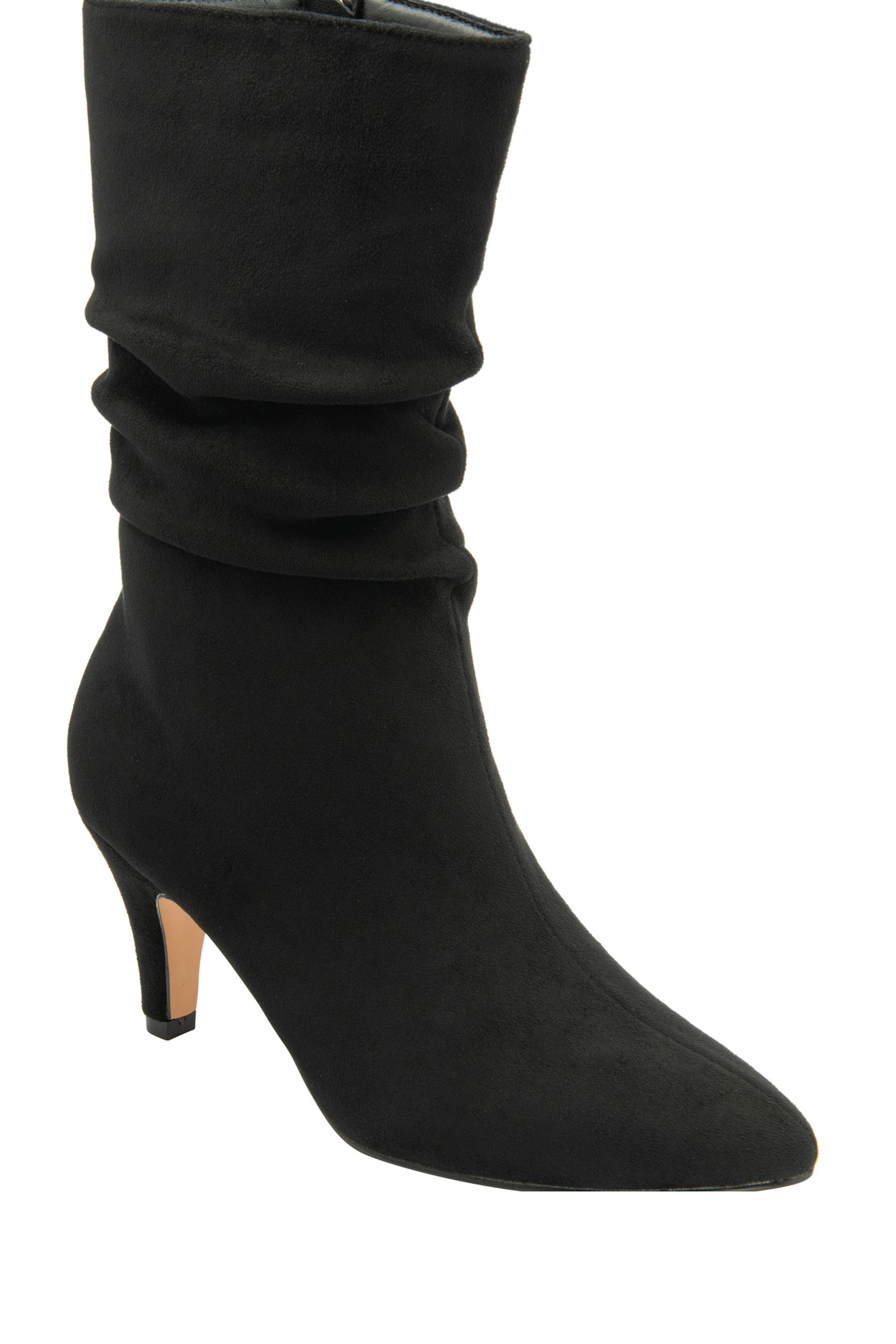 Lotus Dark Black Ankle Boots - Image 1 of 1
